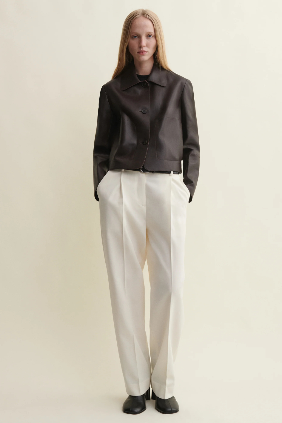 Emy Lamb Butter Jacket