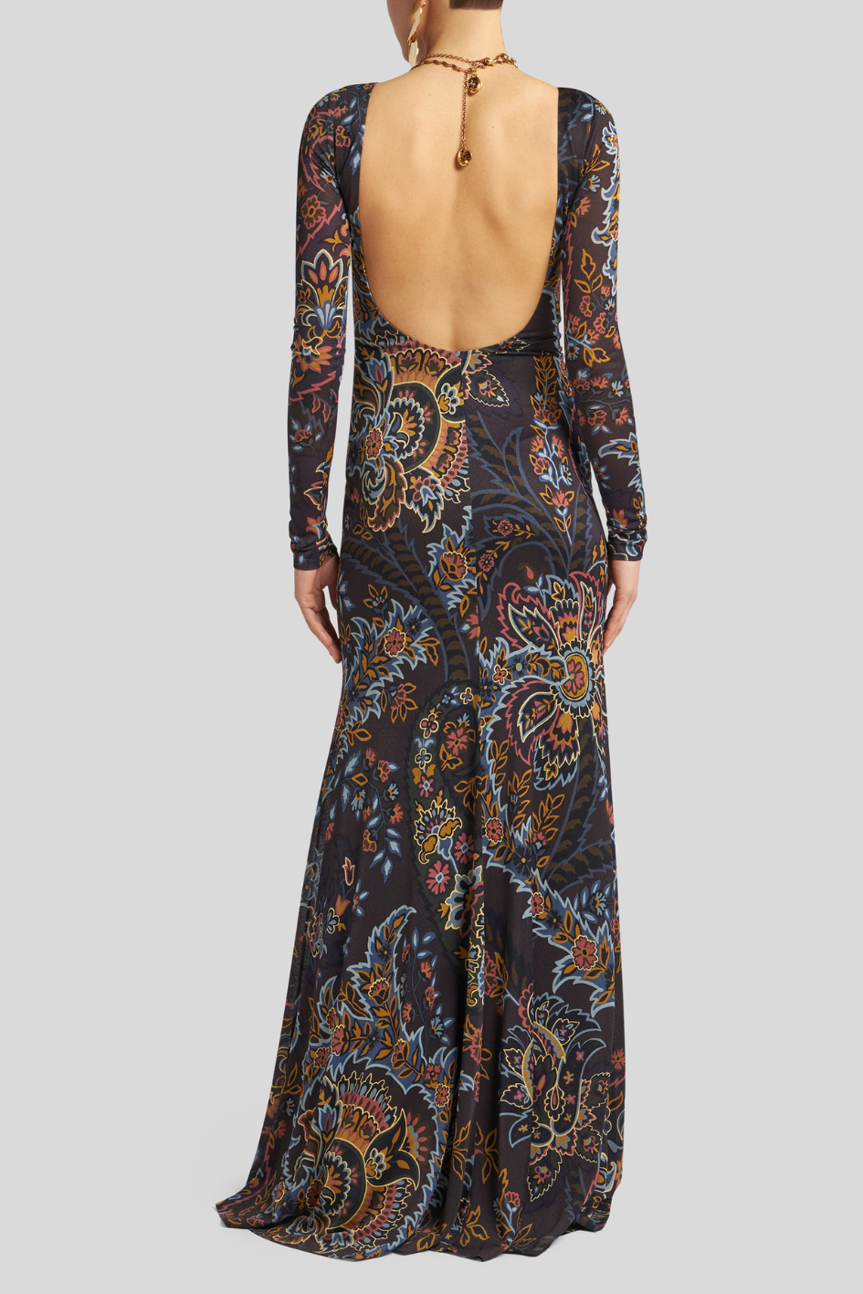 Maxi Dress with open Back