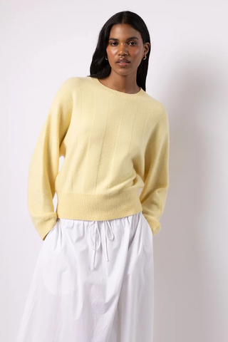 Cropped Yellow Sweater