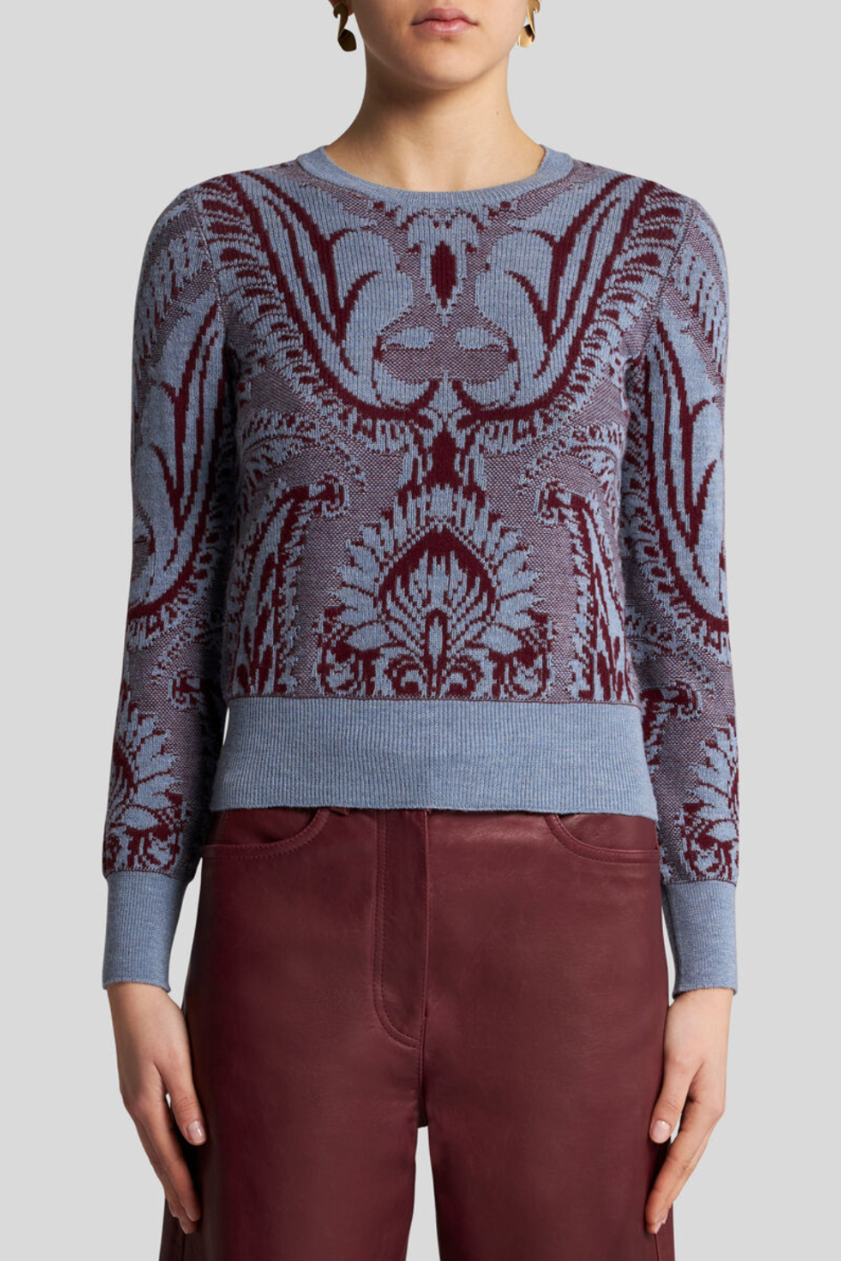 Wool-Jacquard Sweater