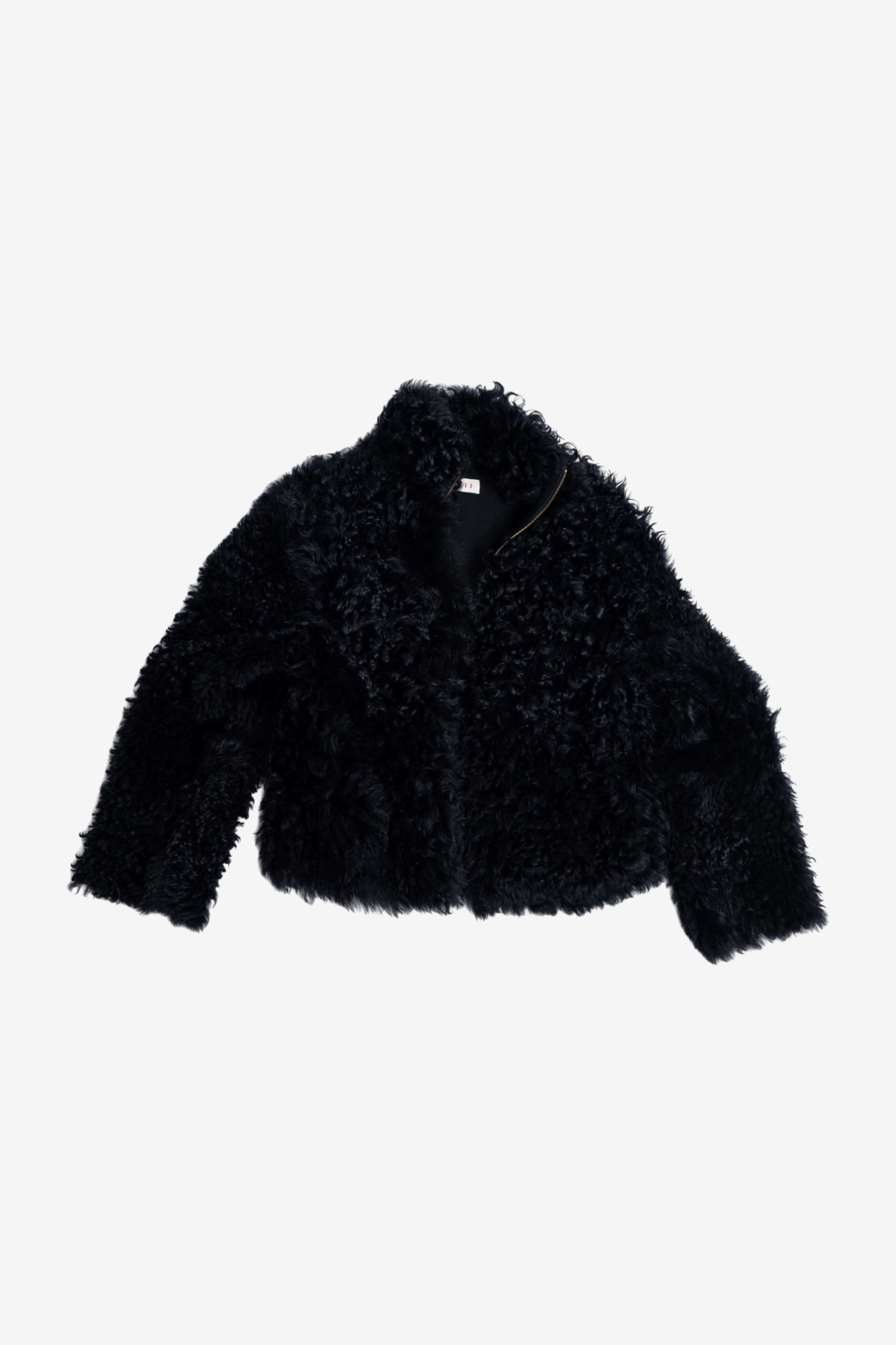 Black reversible Shearling Jacket