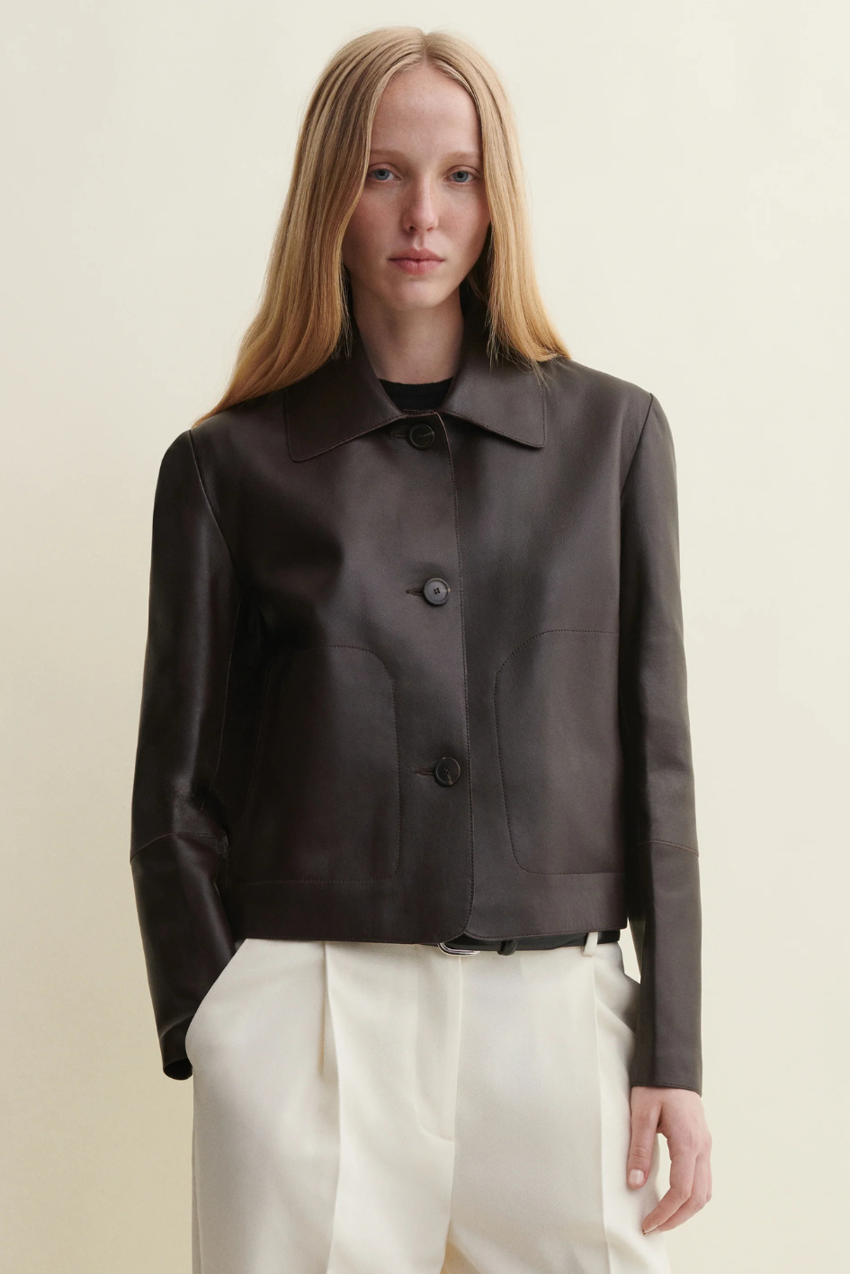 Emy Lamb Butter Jacket