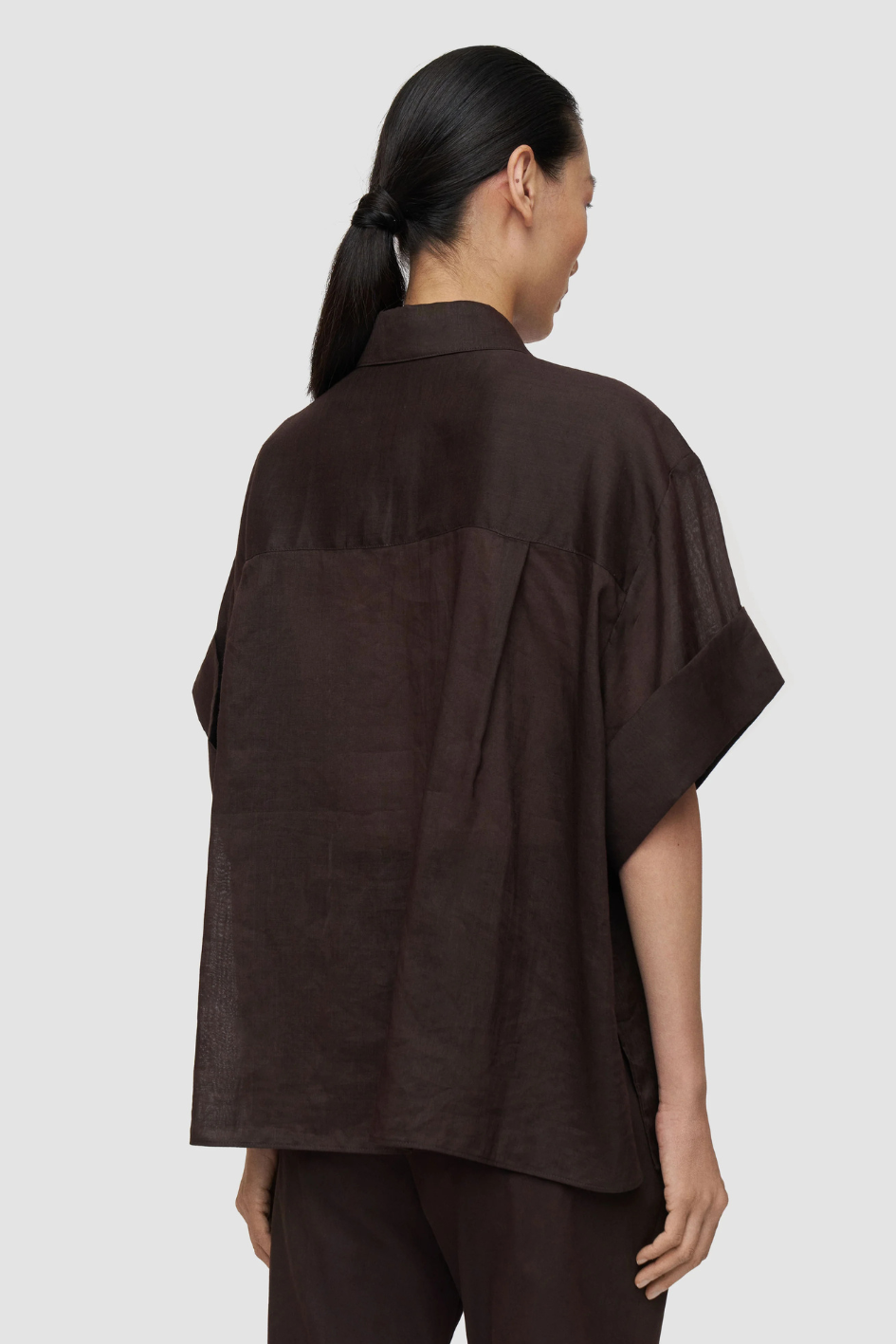 Justi Ramie Voile Shirt