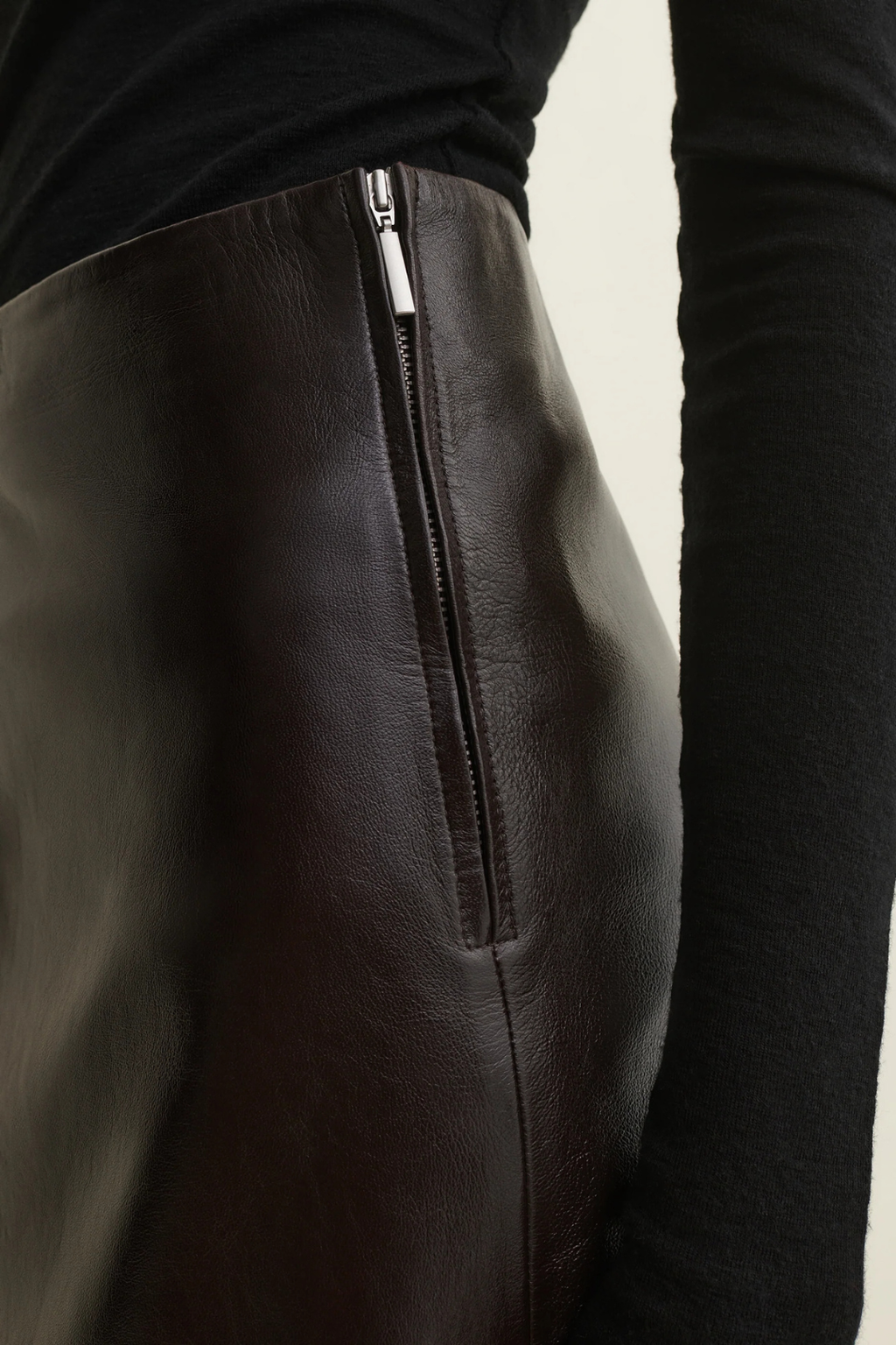 Melody Mini Leather Skirt