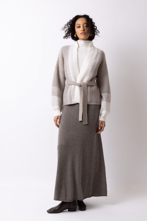 Cardigan with Degradee