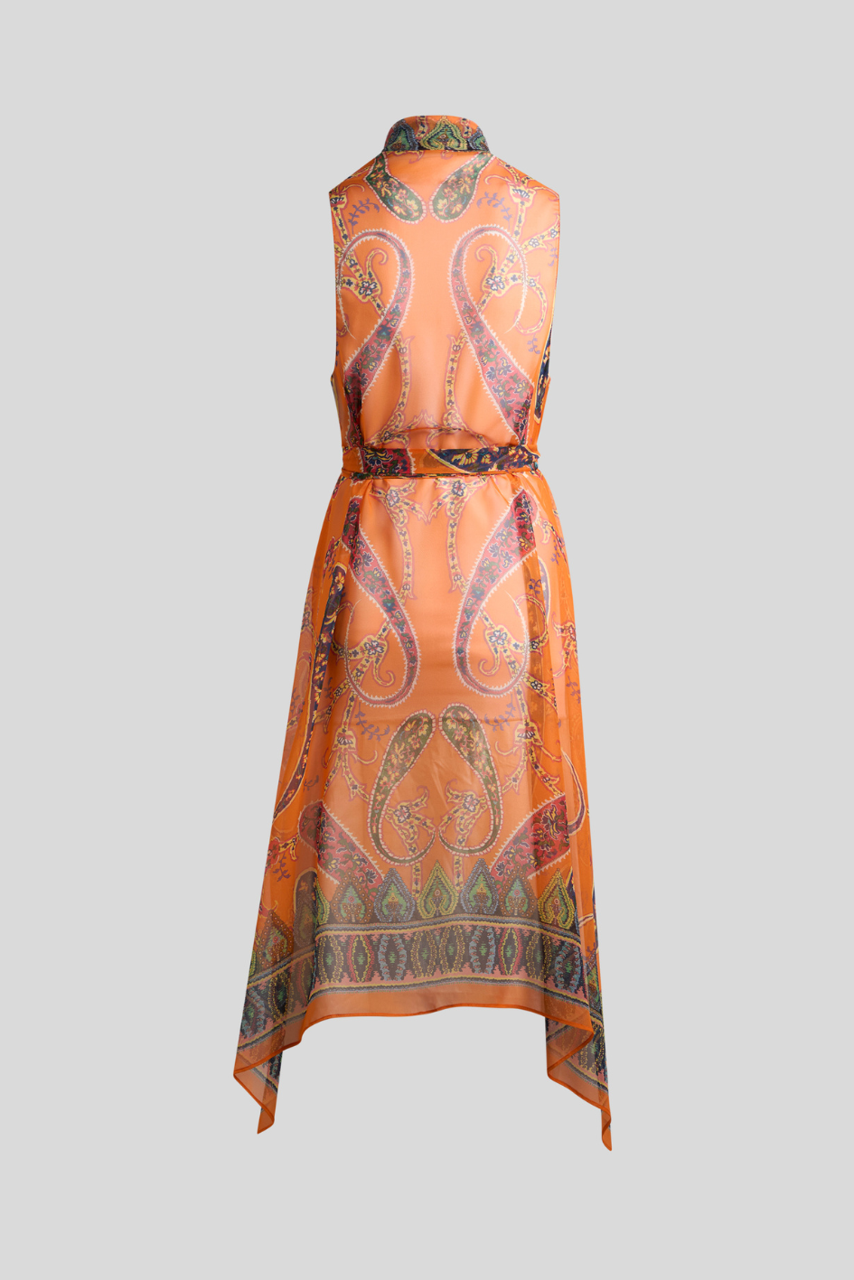 Paisley Silk Wrap Vest Shawl