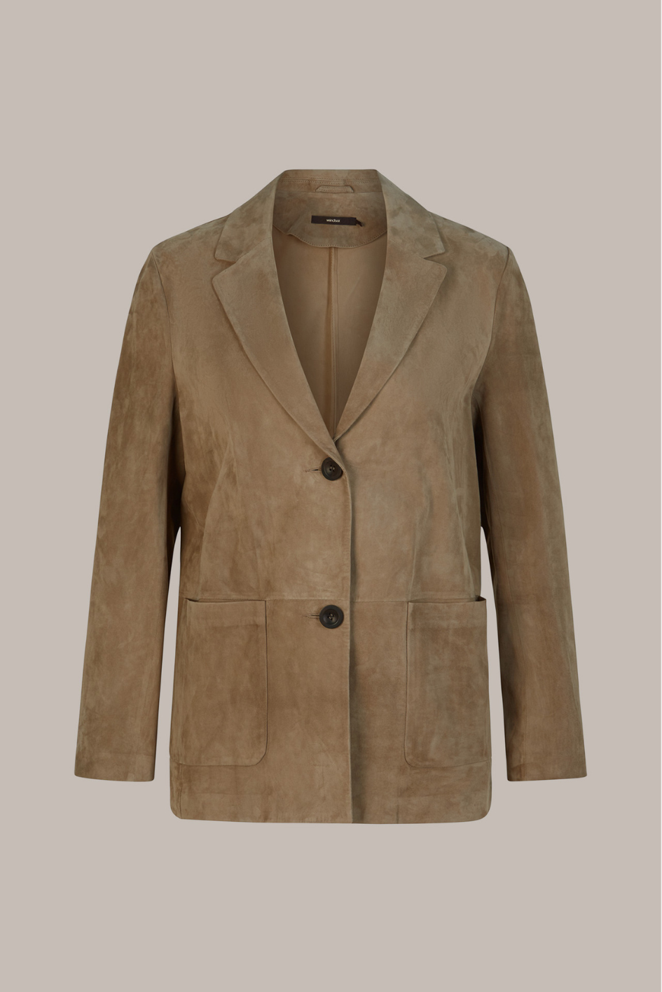 Lamb Suede Blazer