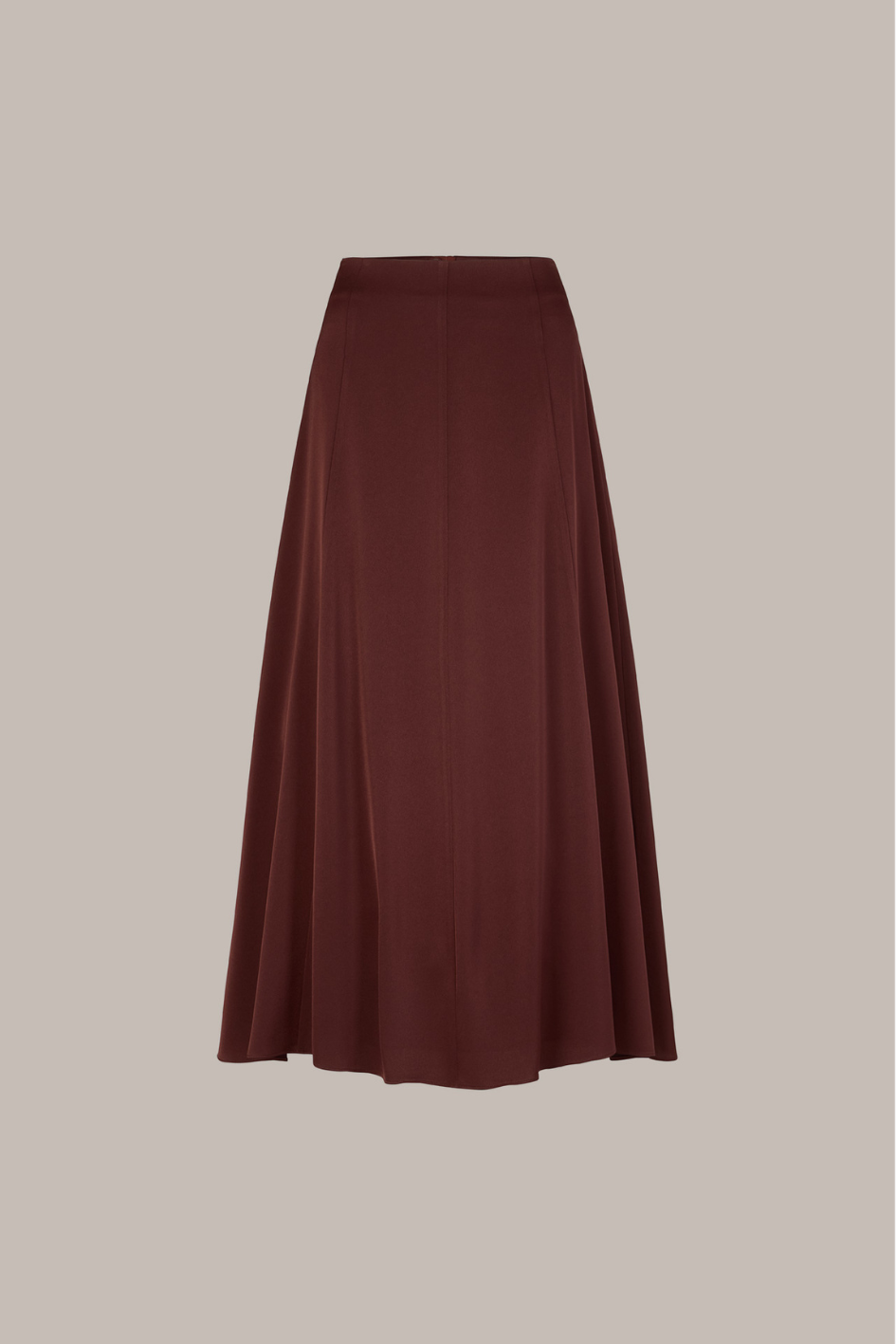 Crêpe Maxi Skirt