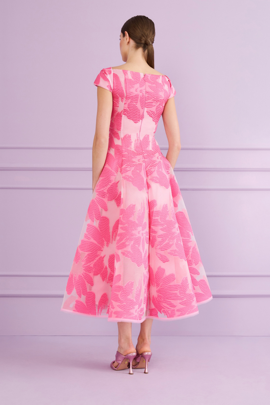 Midi Kobold Dress with Floral Notes