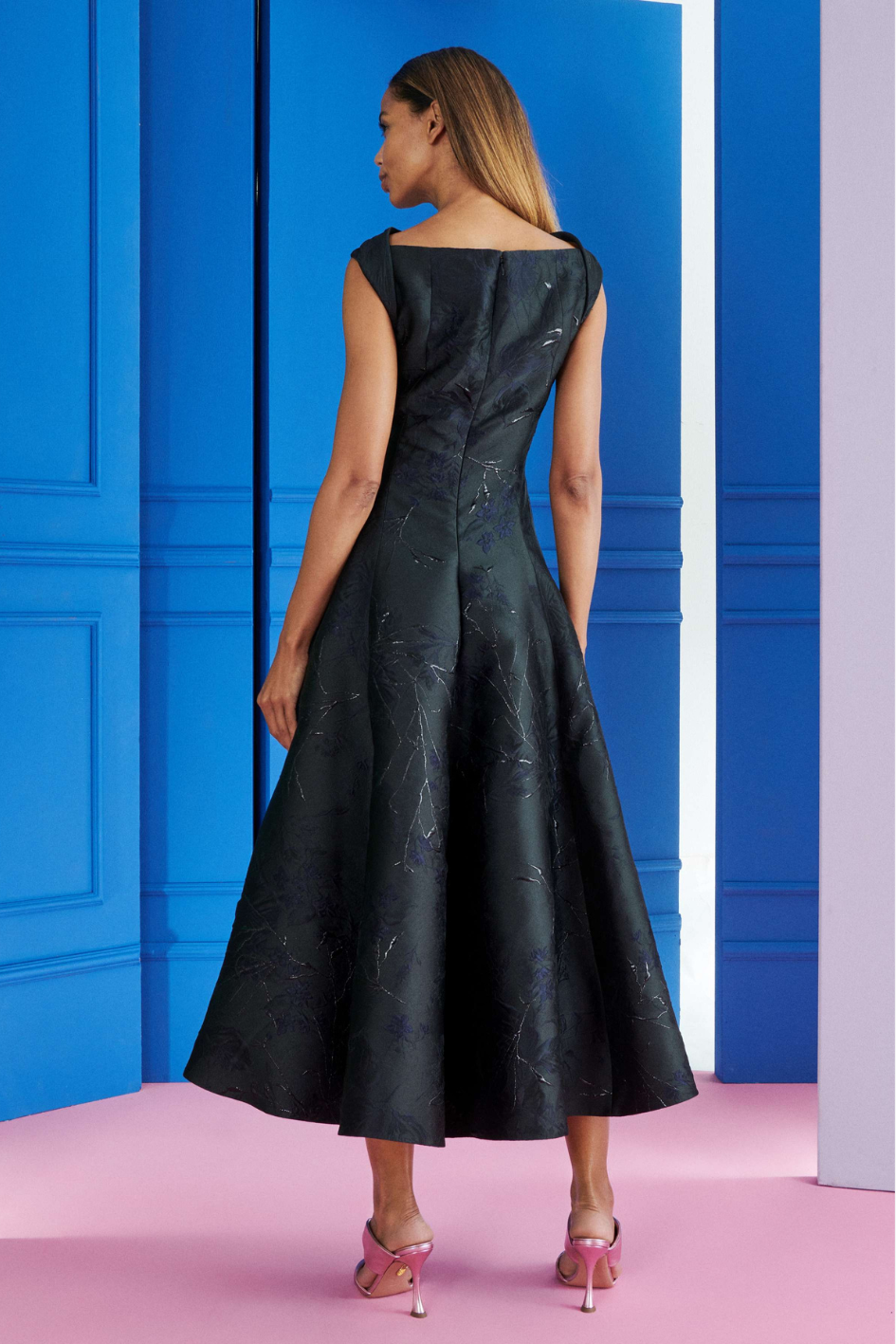 Kleid aus Twig & Bloom Jacquard