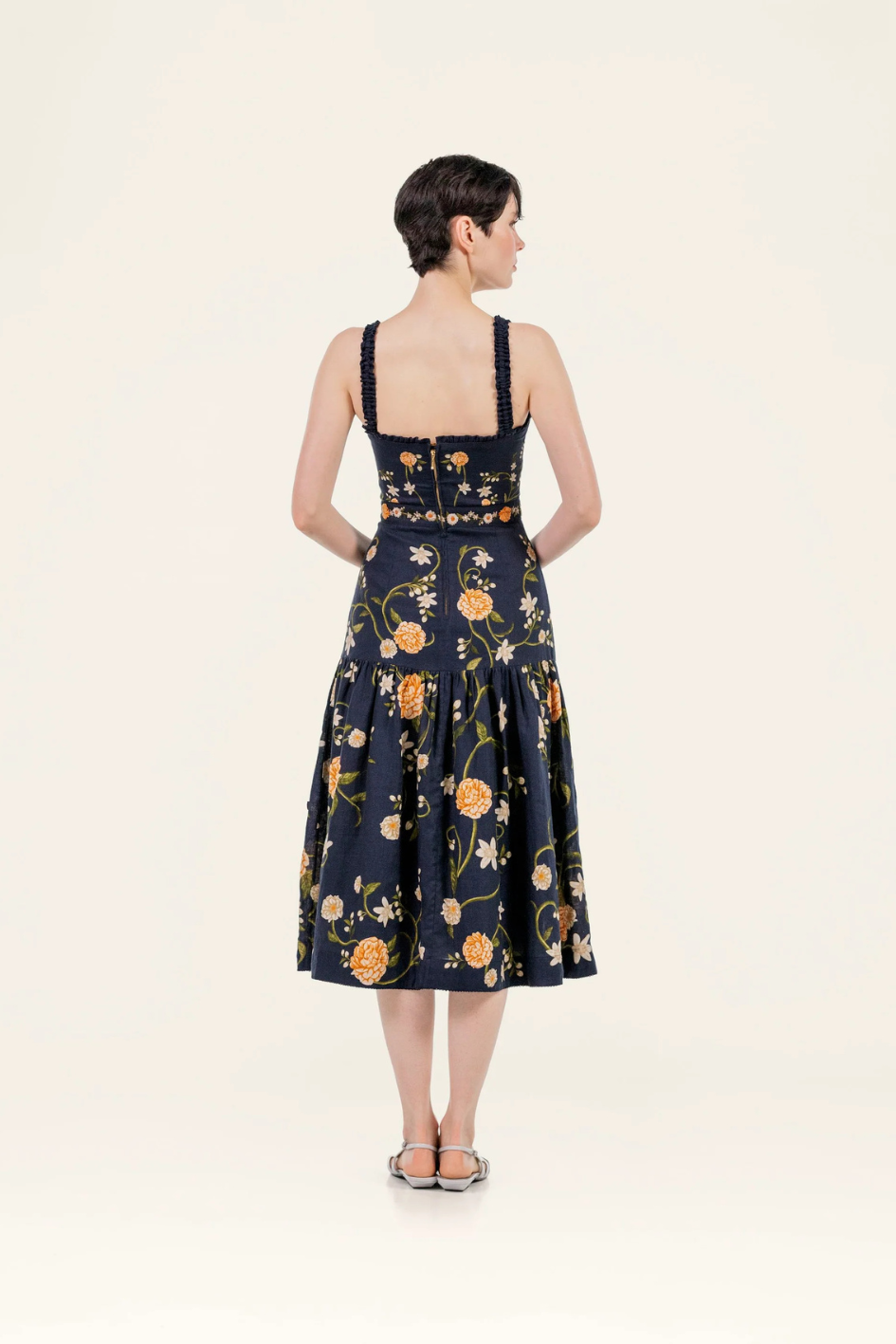 Nispero Valle Midi Dress