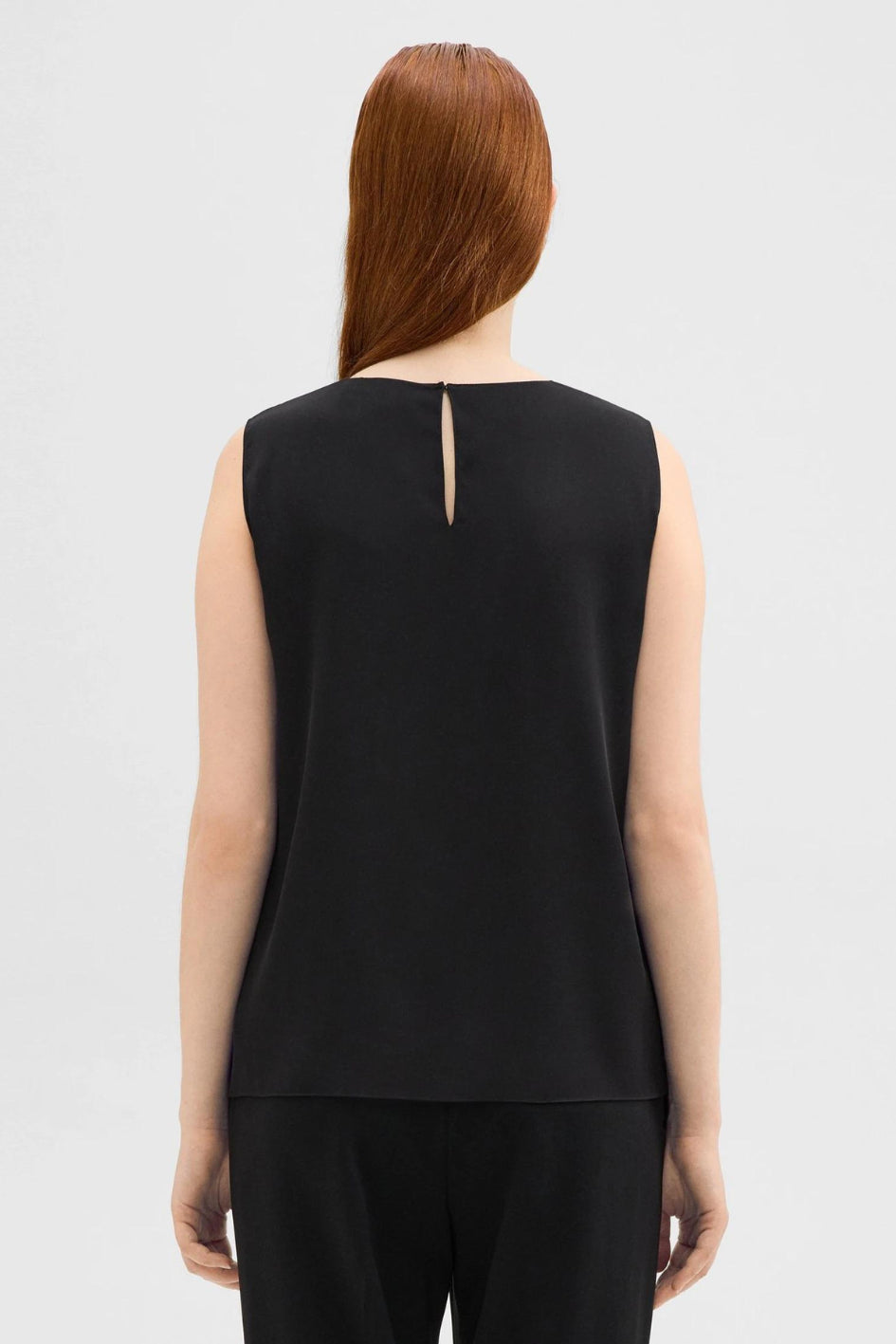 Shell Top in Silk Georgette