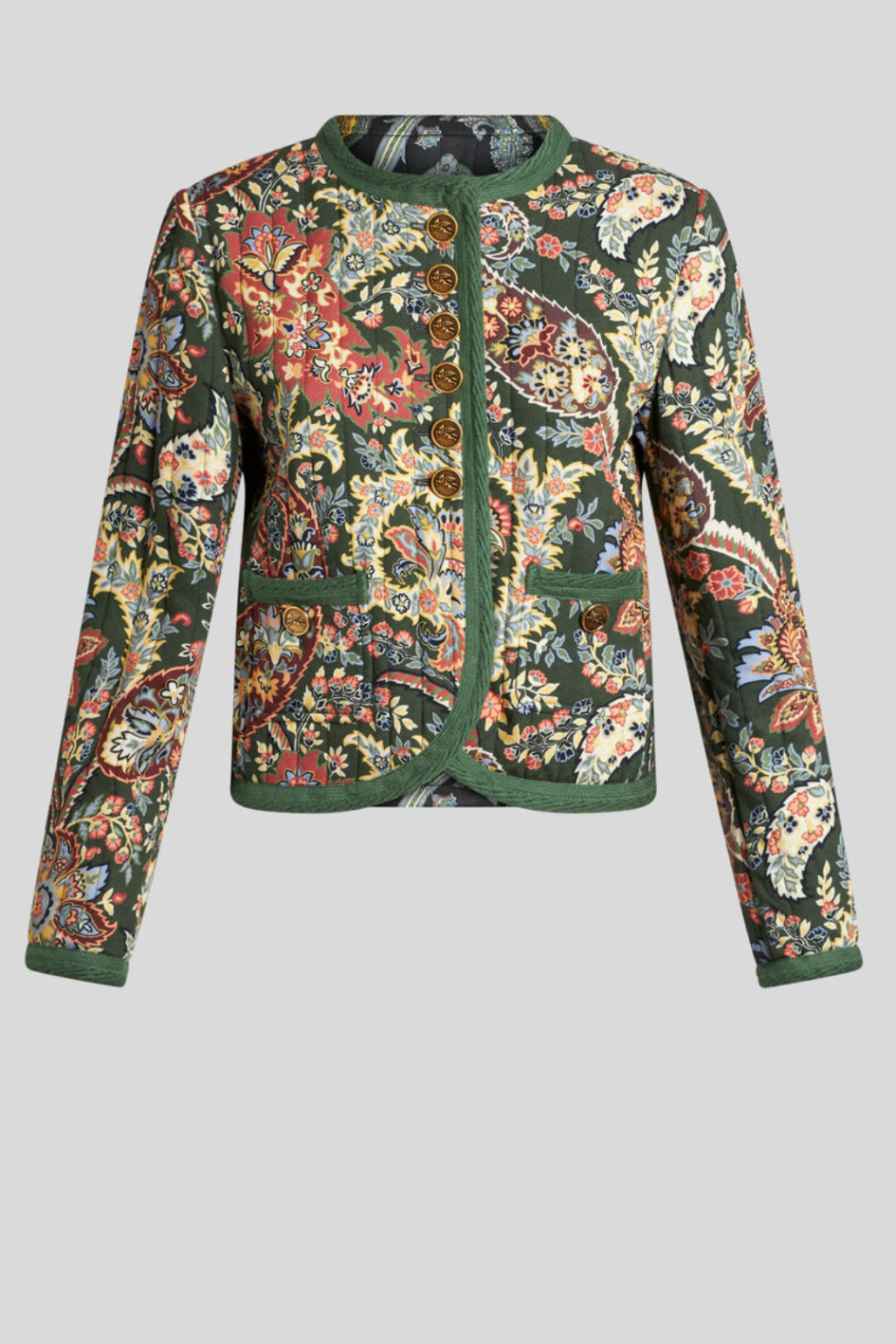 Printed Twill Jacket