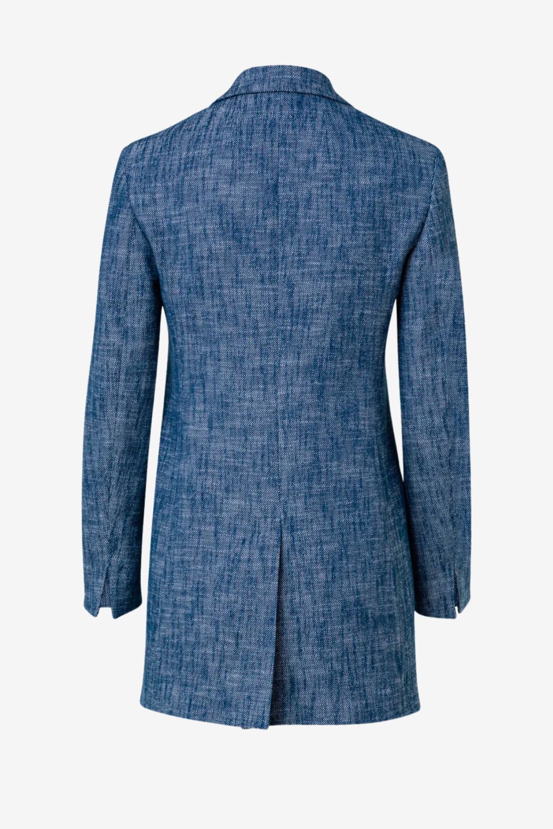 Denim Longblazer aus Baumwoll-Stretch