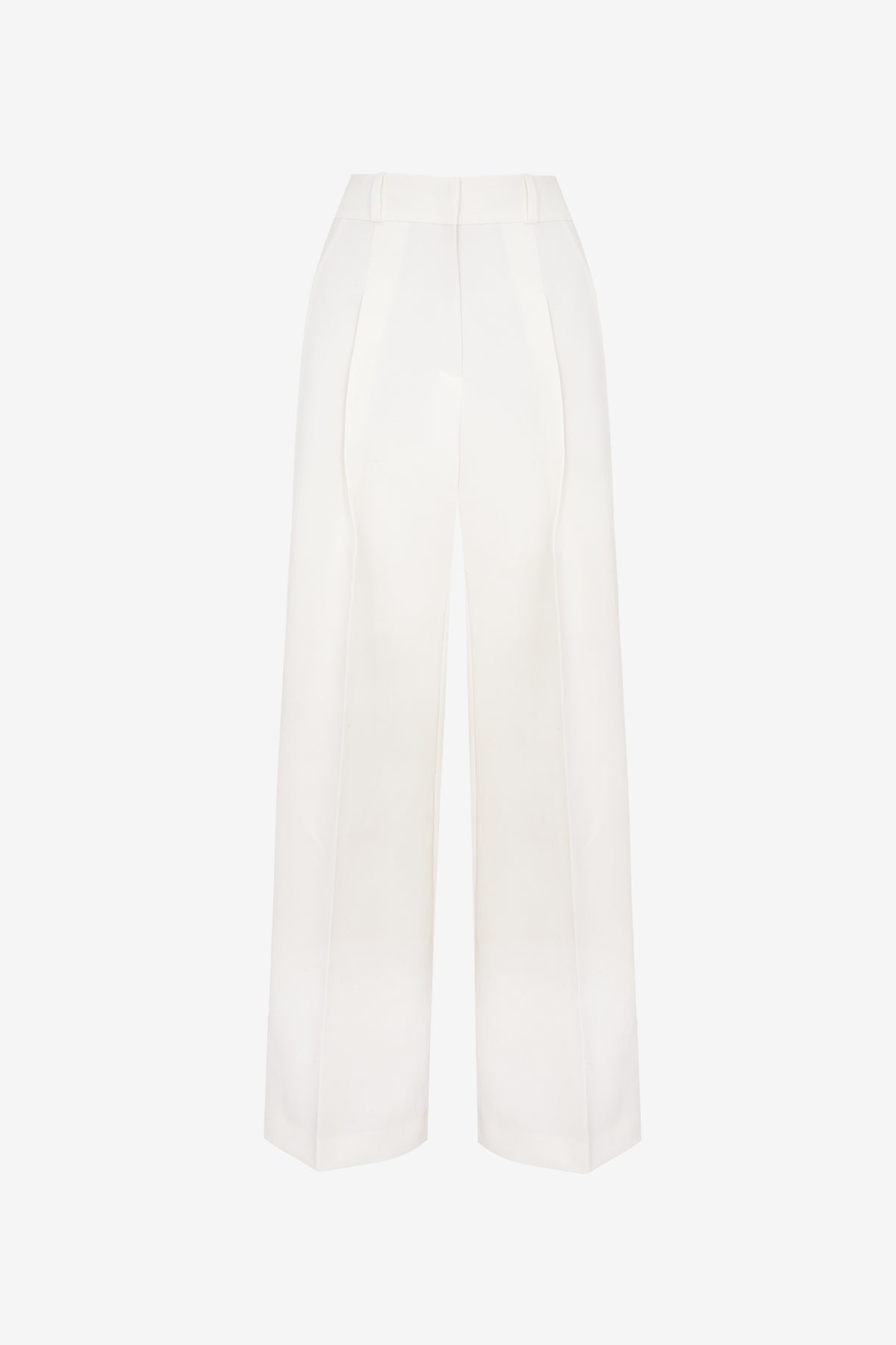 High-Waist Pants with Wide Leg