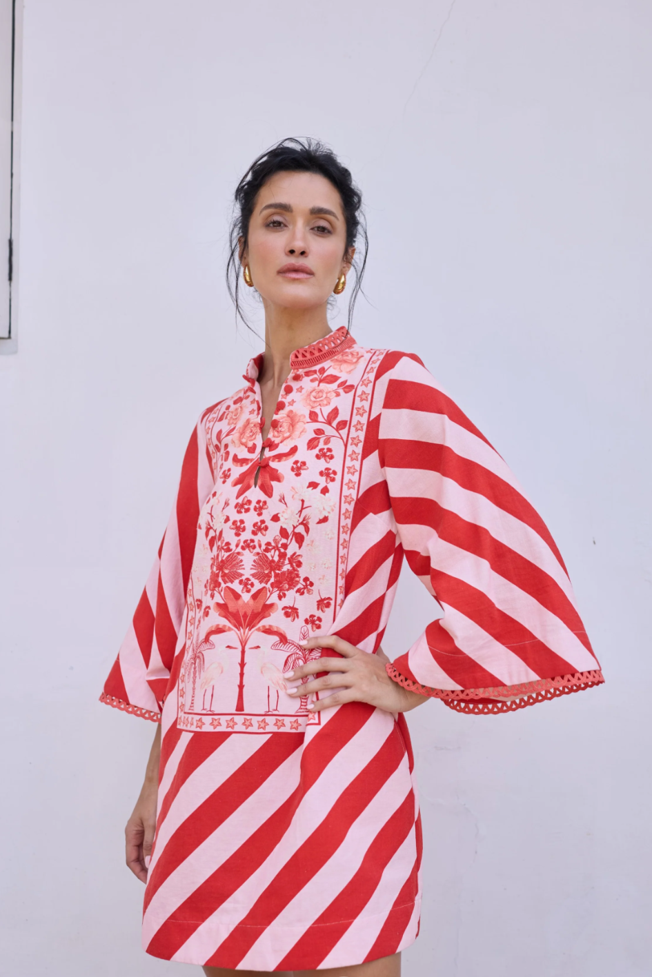 Mini Kaftan Dress