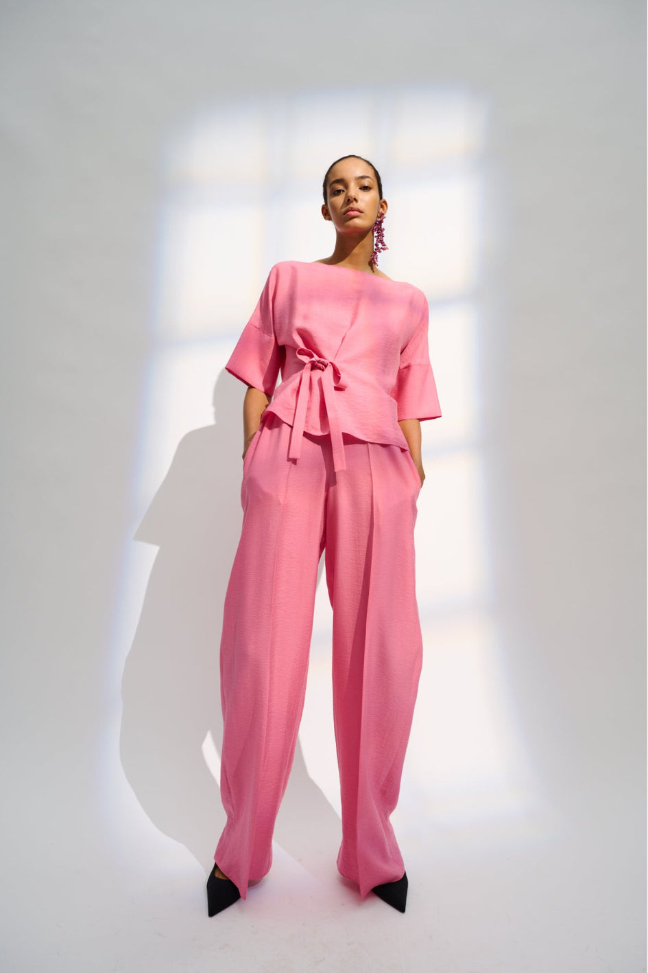 Fluid Twill Trousers