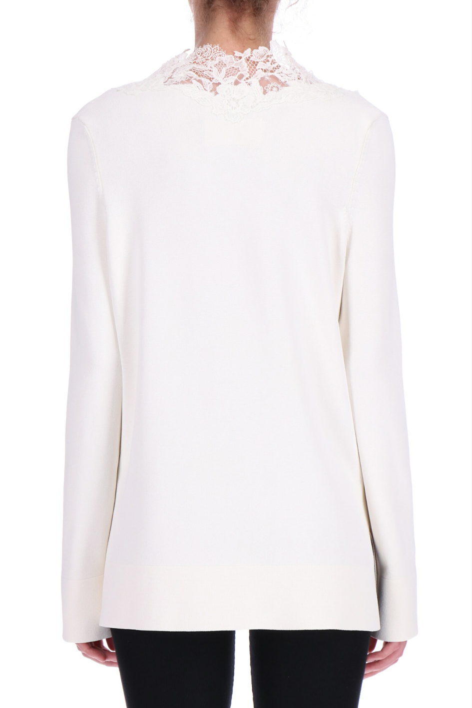 Long Sleeve Blouse with V-Neck