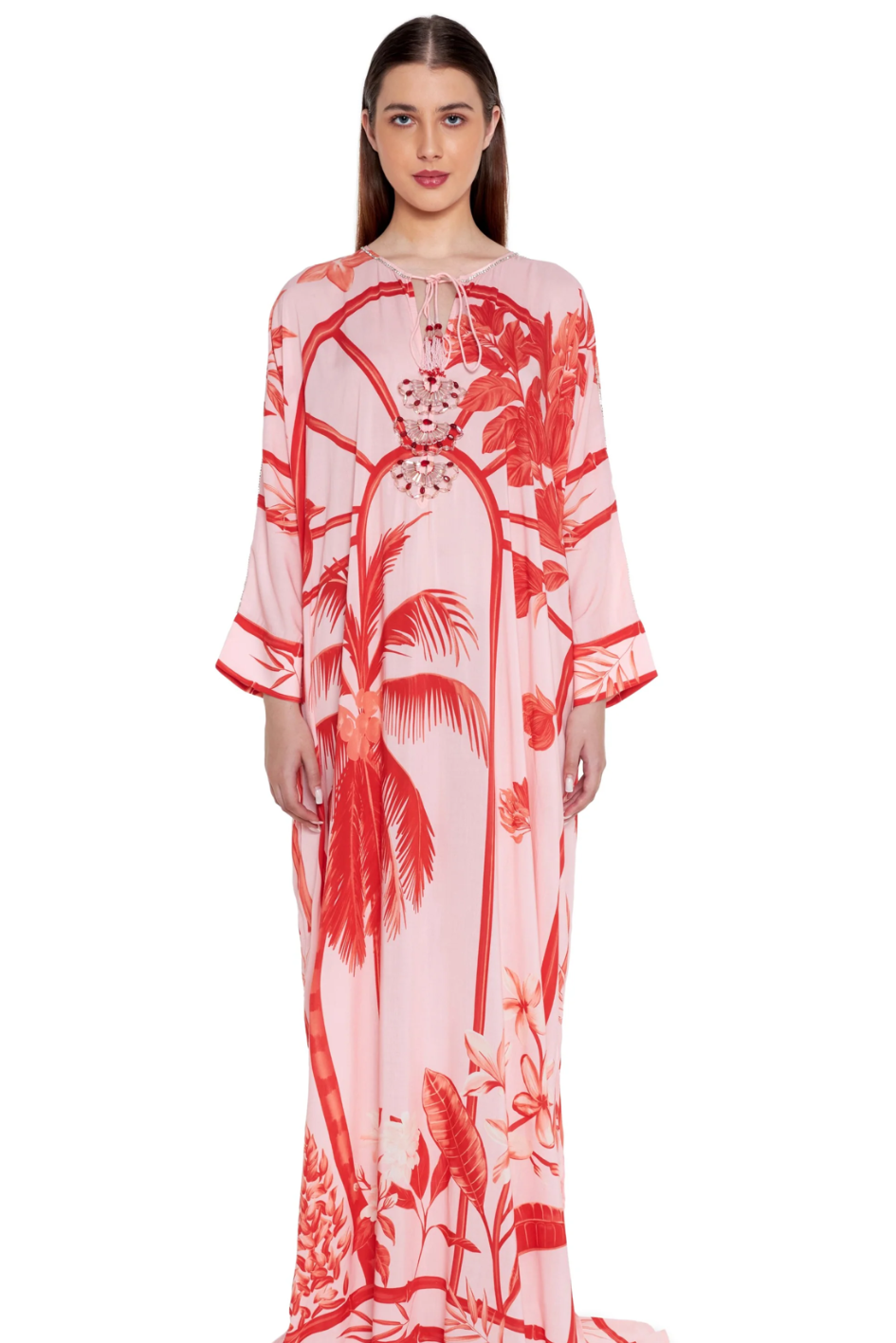 Studded Batwing Kaftan