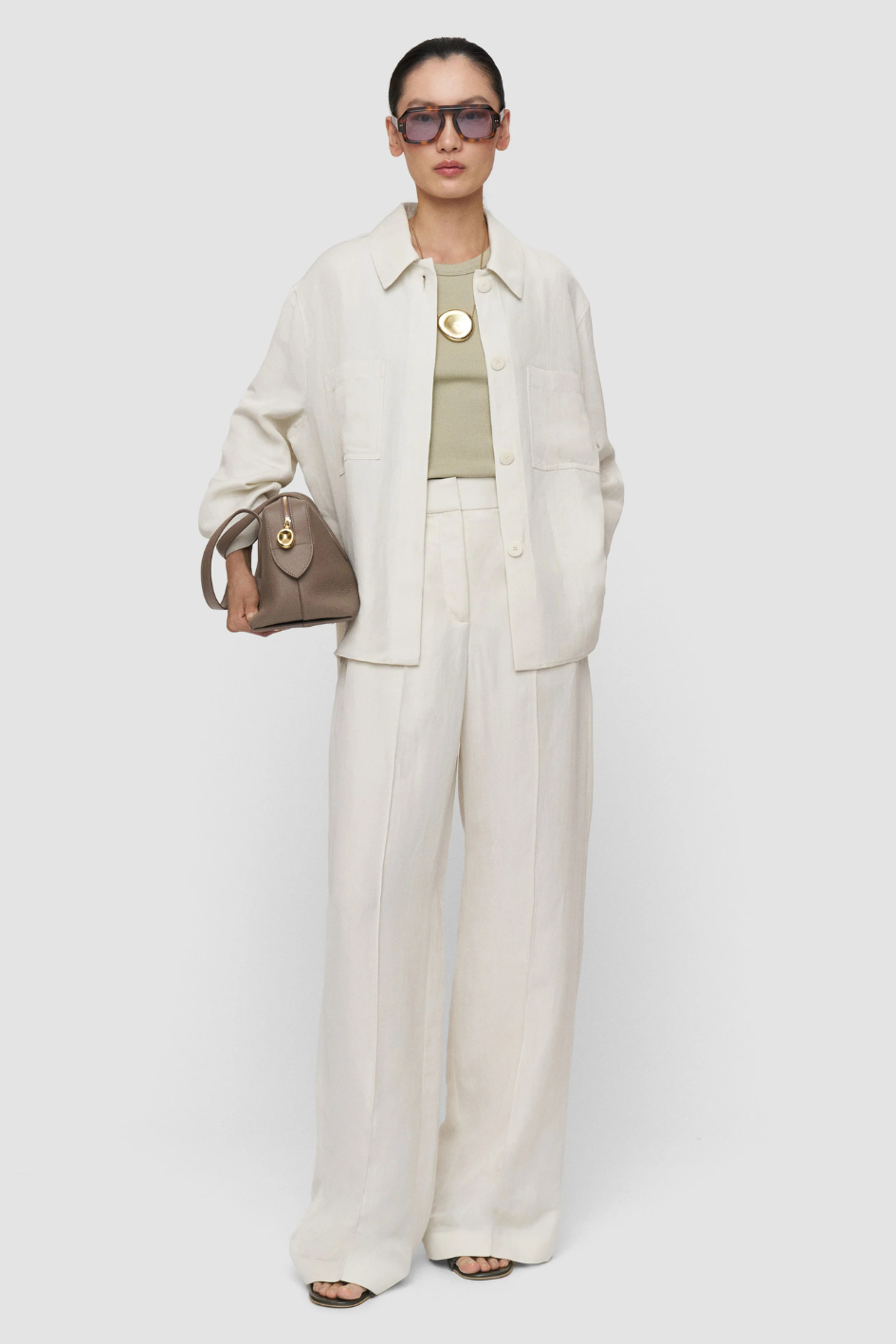 Jnane Linen Blend Trousers