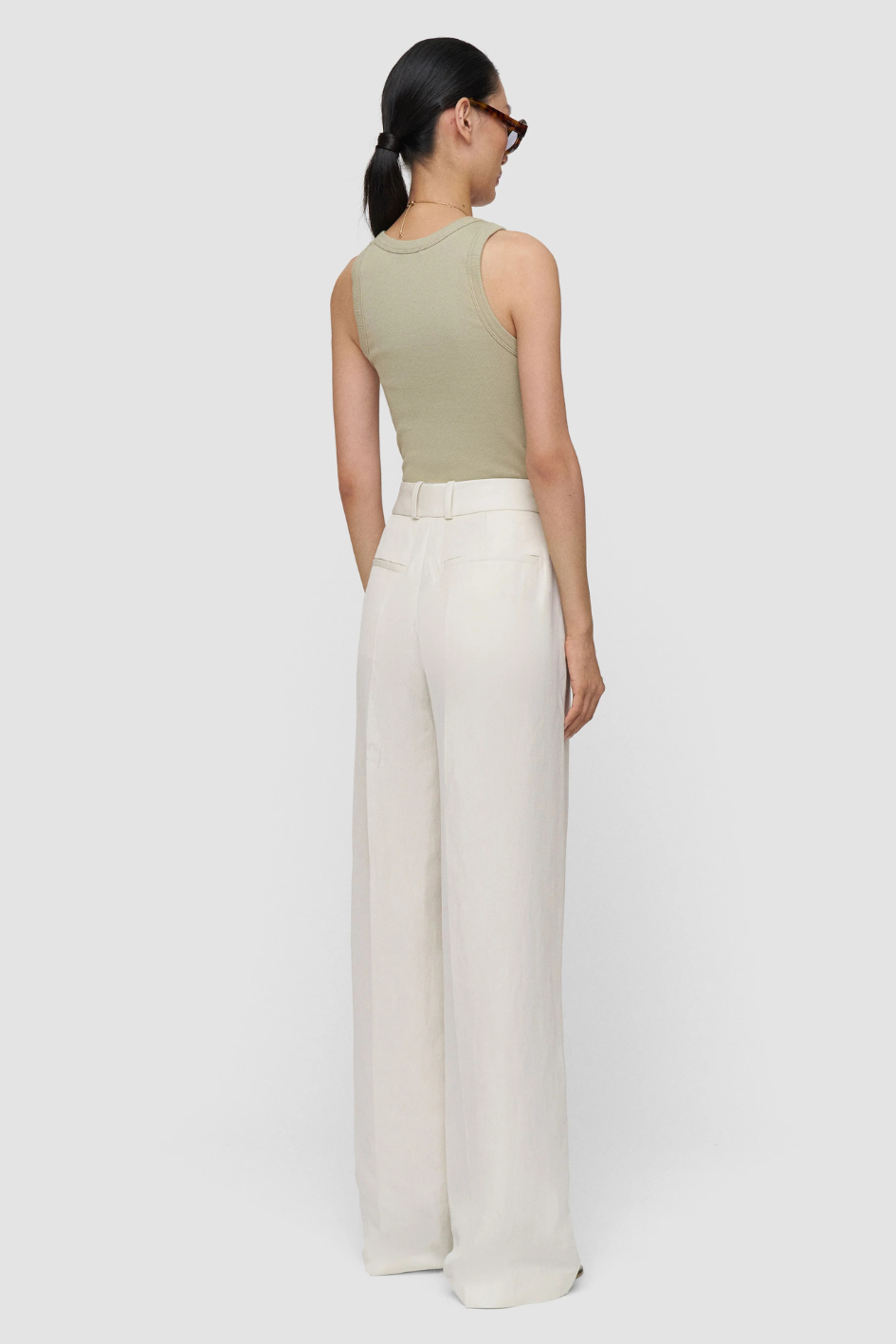 Jnane Linen Blend Trousers