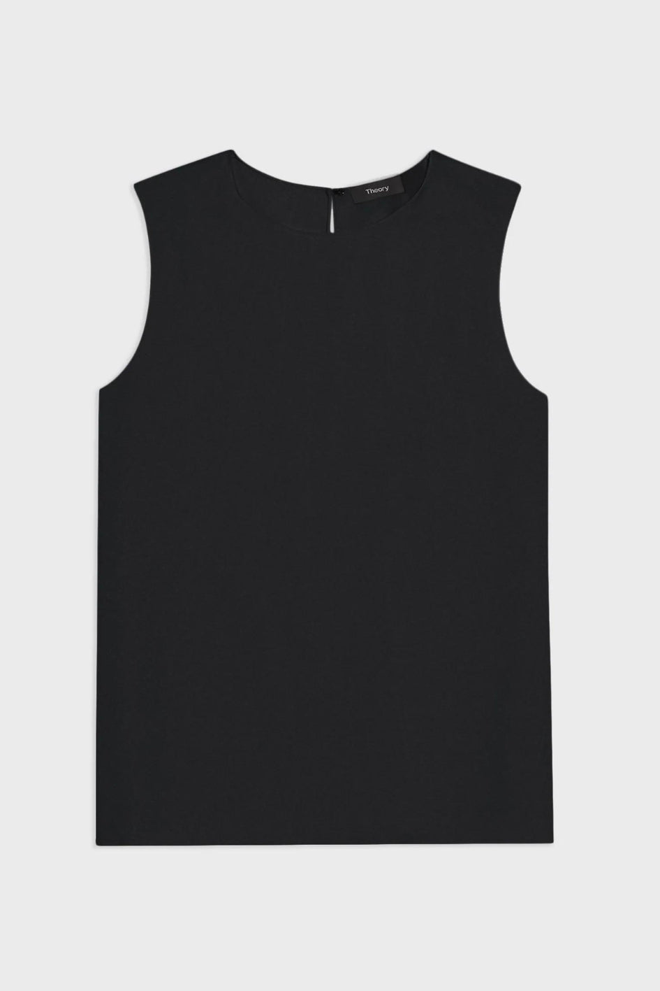 Shell Top in Silk Georgette