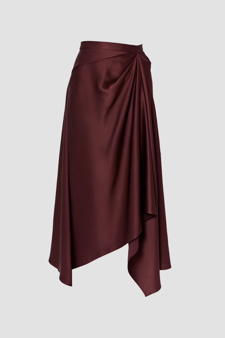 Asymmetric Drape Skirt