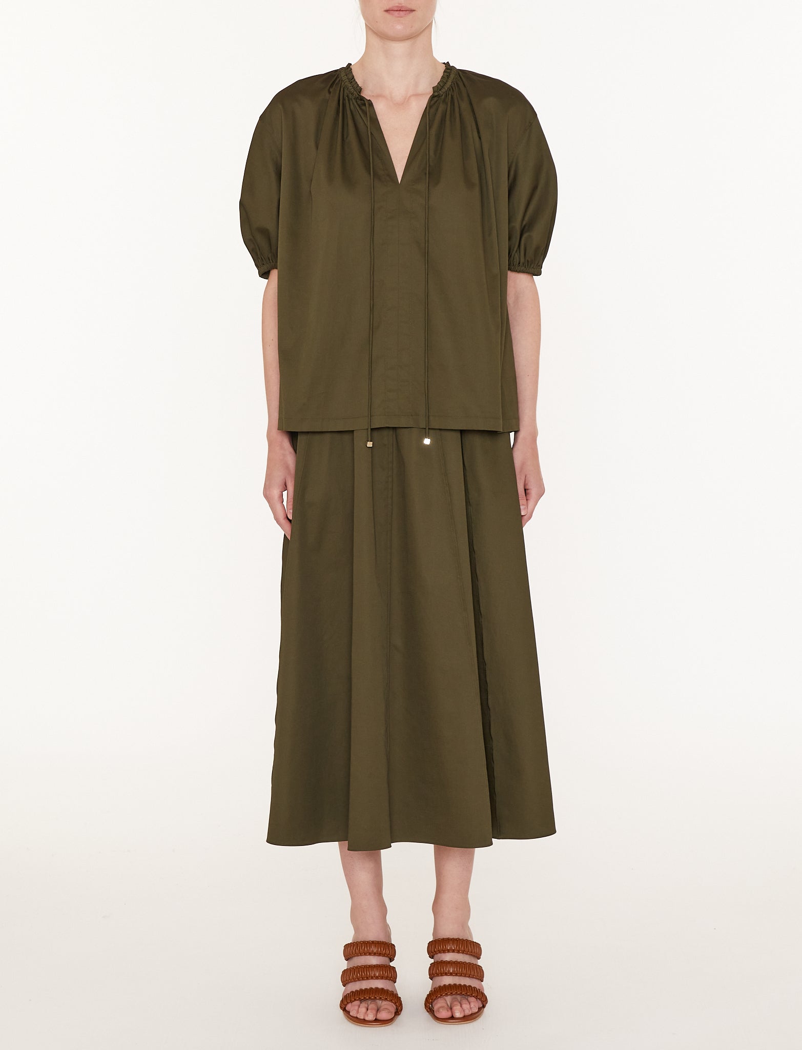 Nador Cotton Sateen Blouse