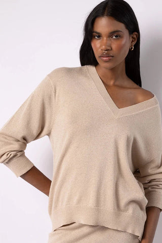 Sweater with V-Neck