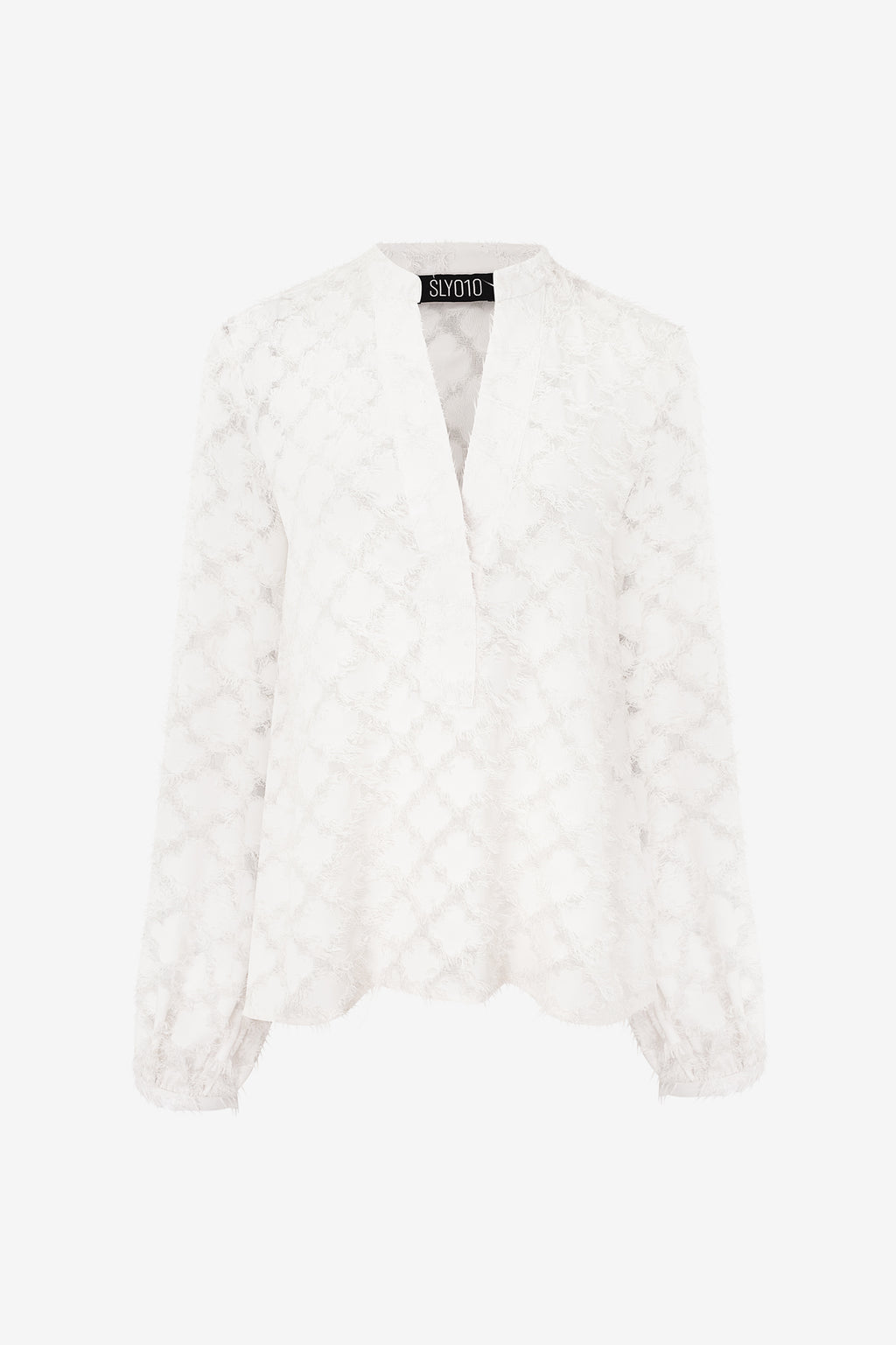 Lace V-Neck Blouse