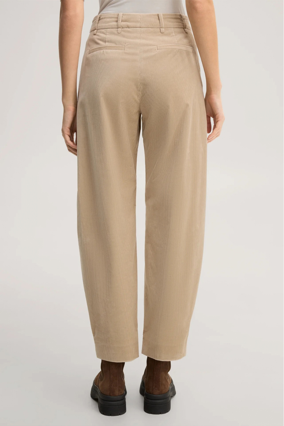 Beige Cord Pants
