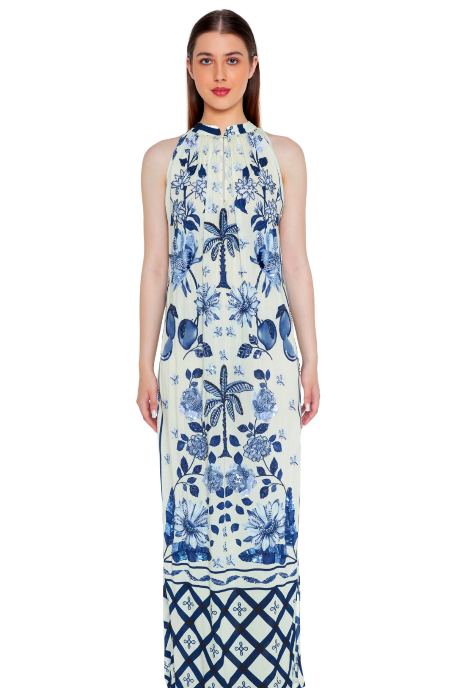 Hand Beaded Sundowner Maxi