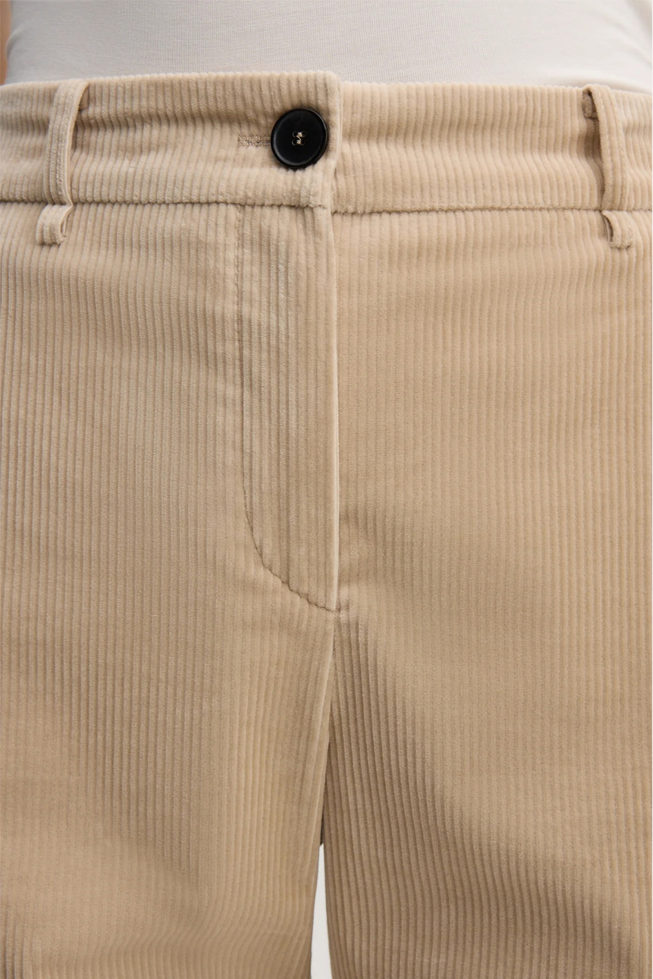 Beige Cord Pants