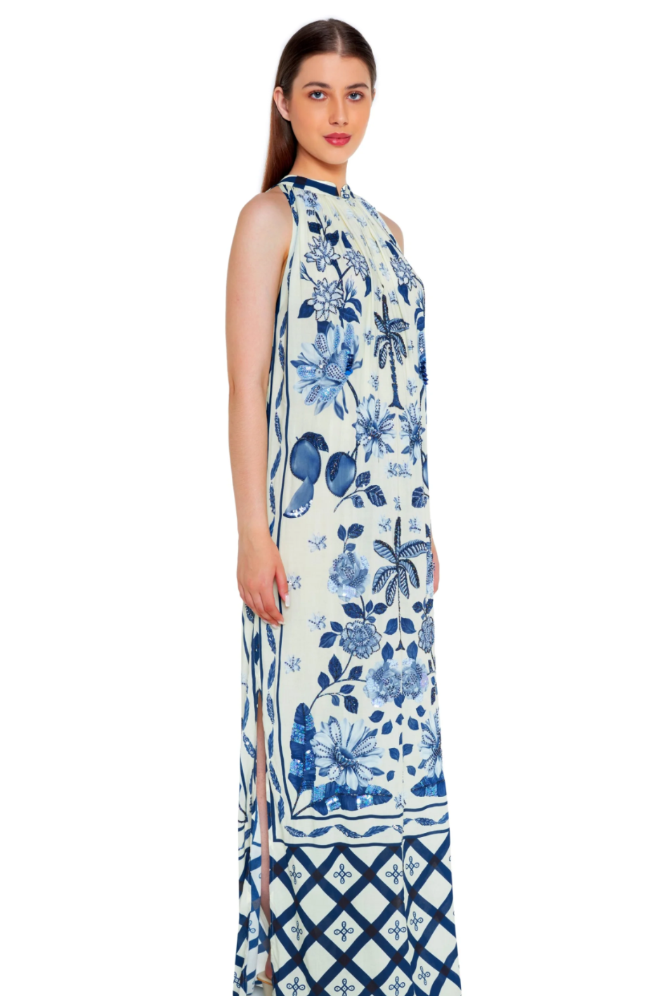 Hand Beaded Sundowner Maxi