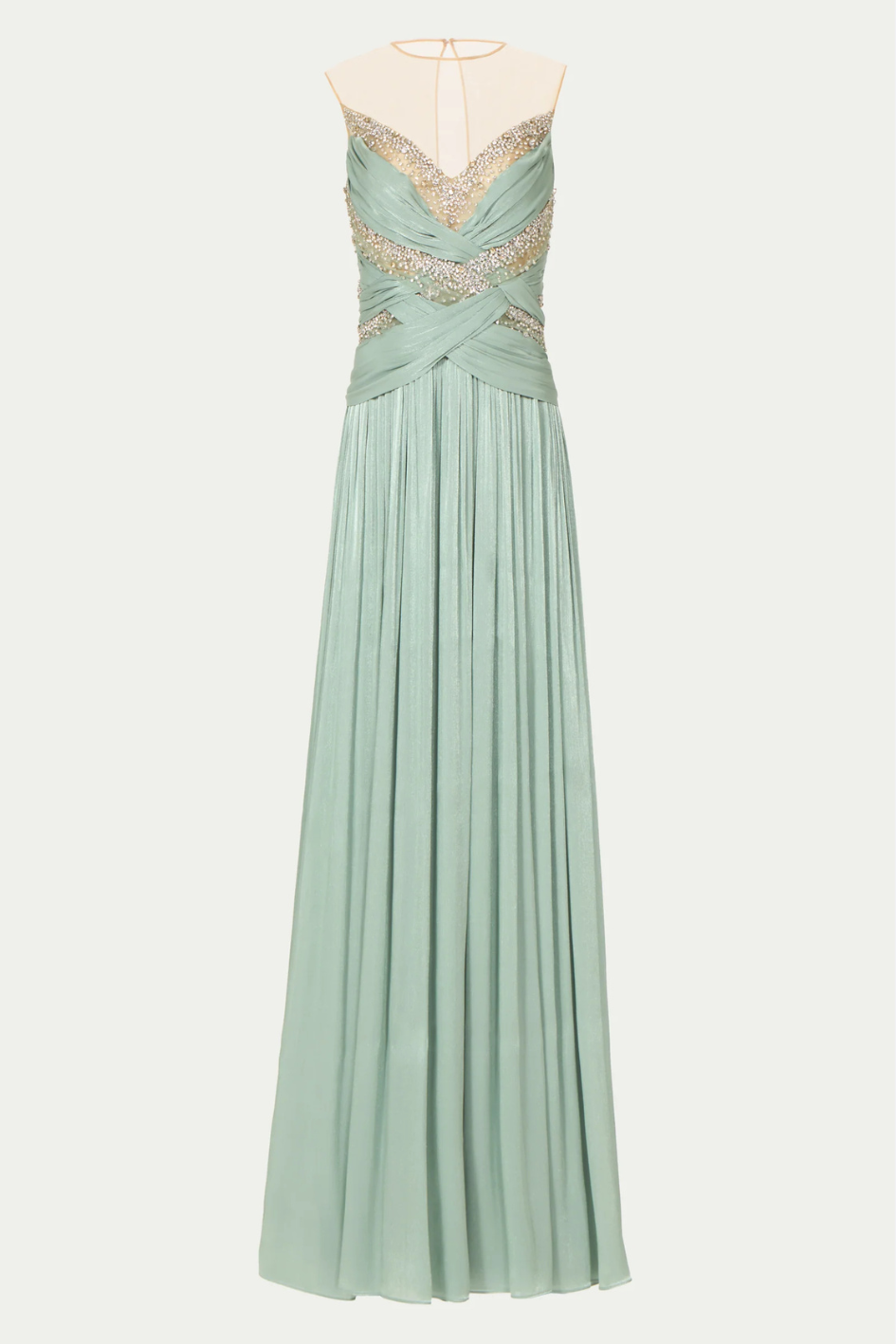 Branka Lurex Georgette Gown