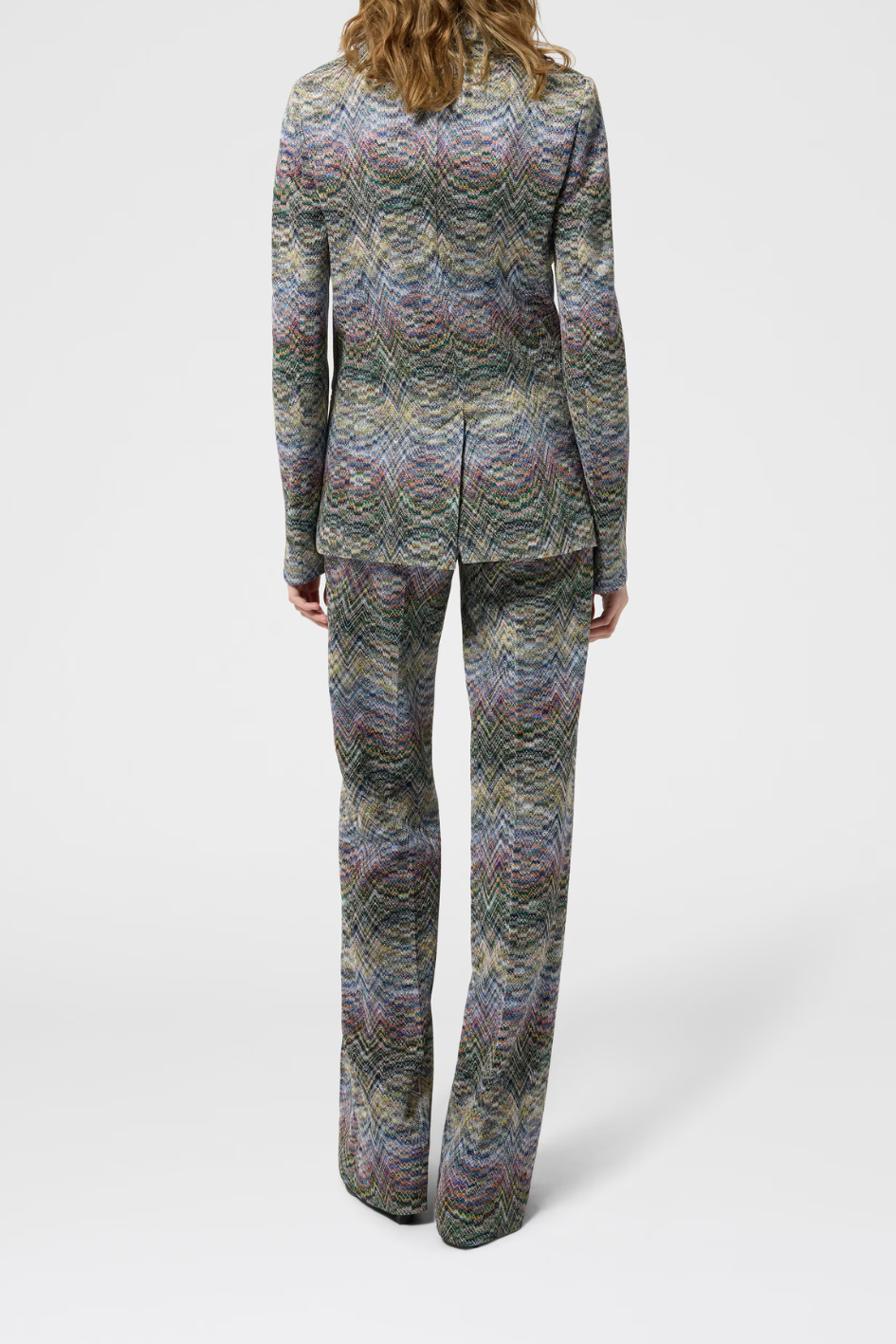 Viskose-Lamé Blazer