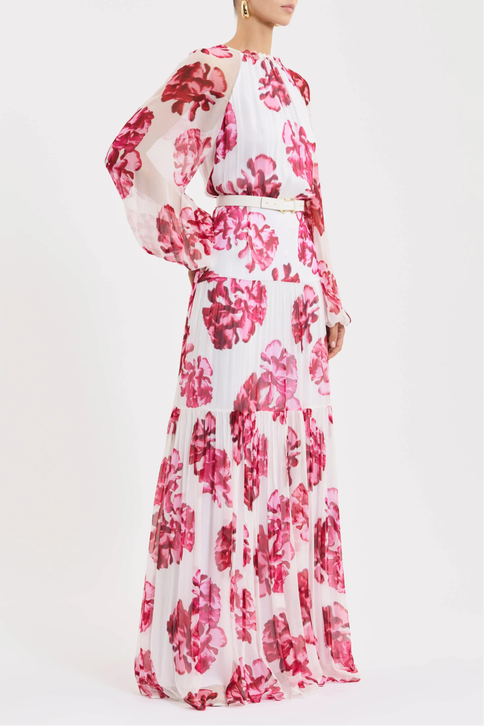 Damask Rose Maxi Dress