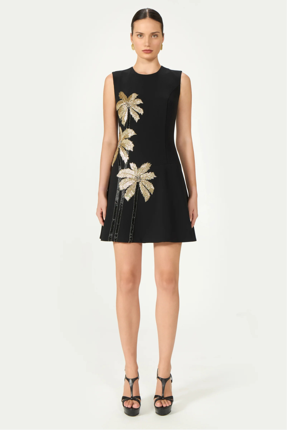 Tazia Crepe Mini Dress