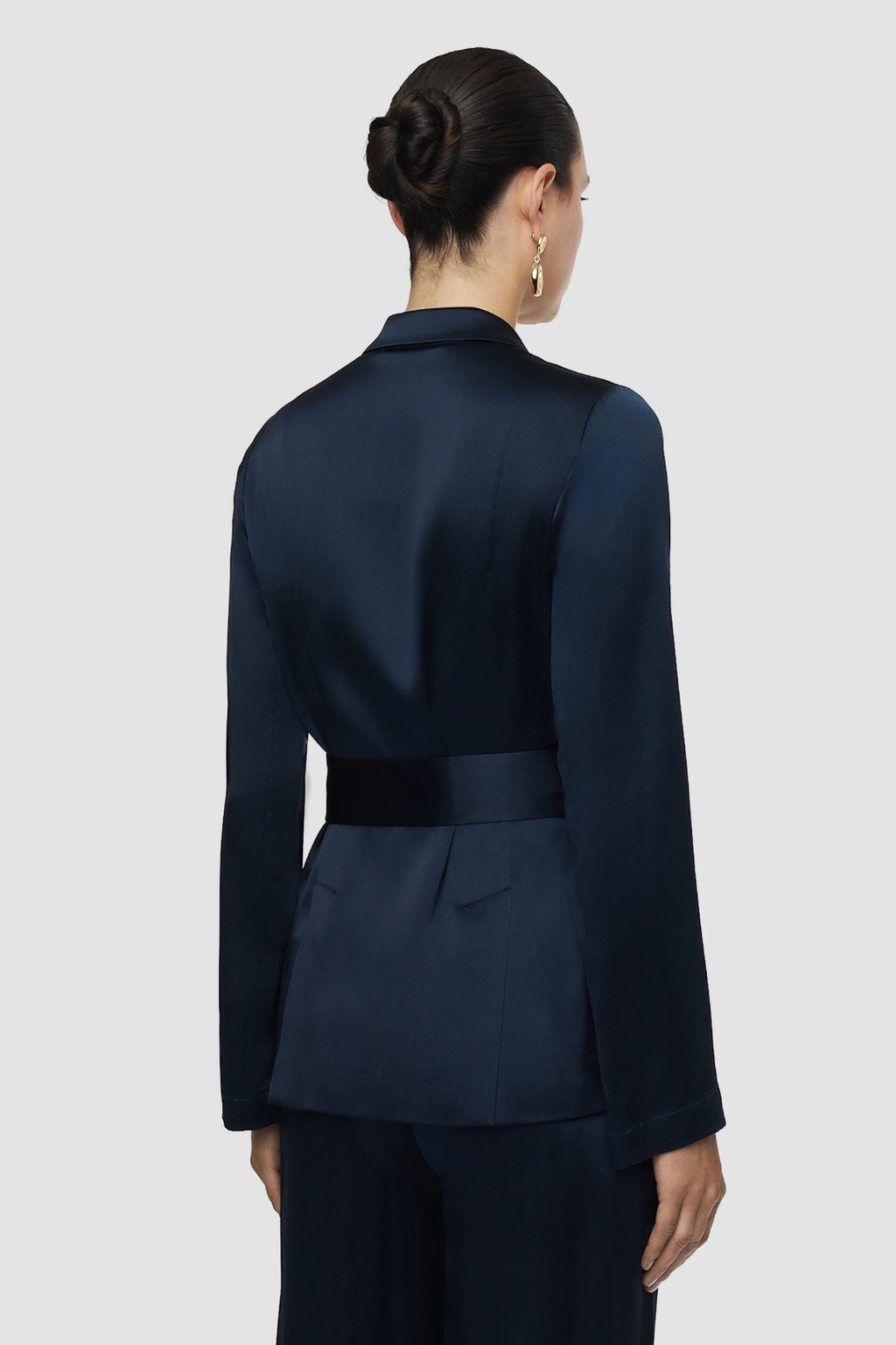 Archer Silk Satin Jacket