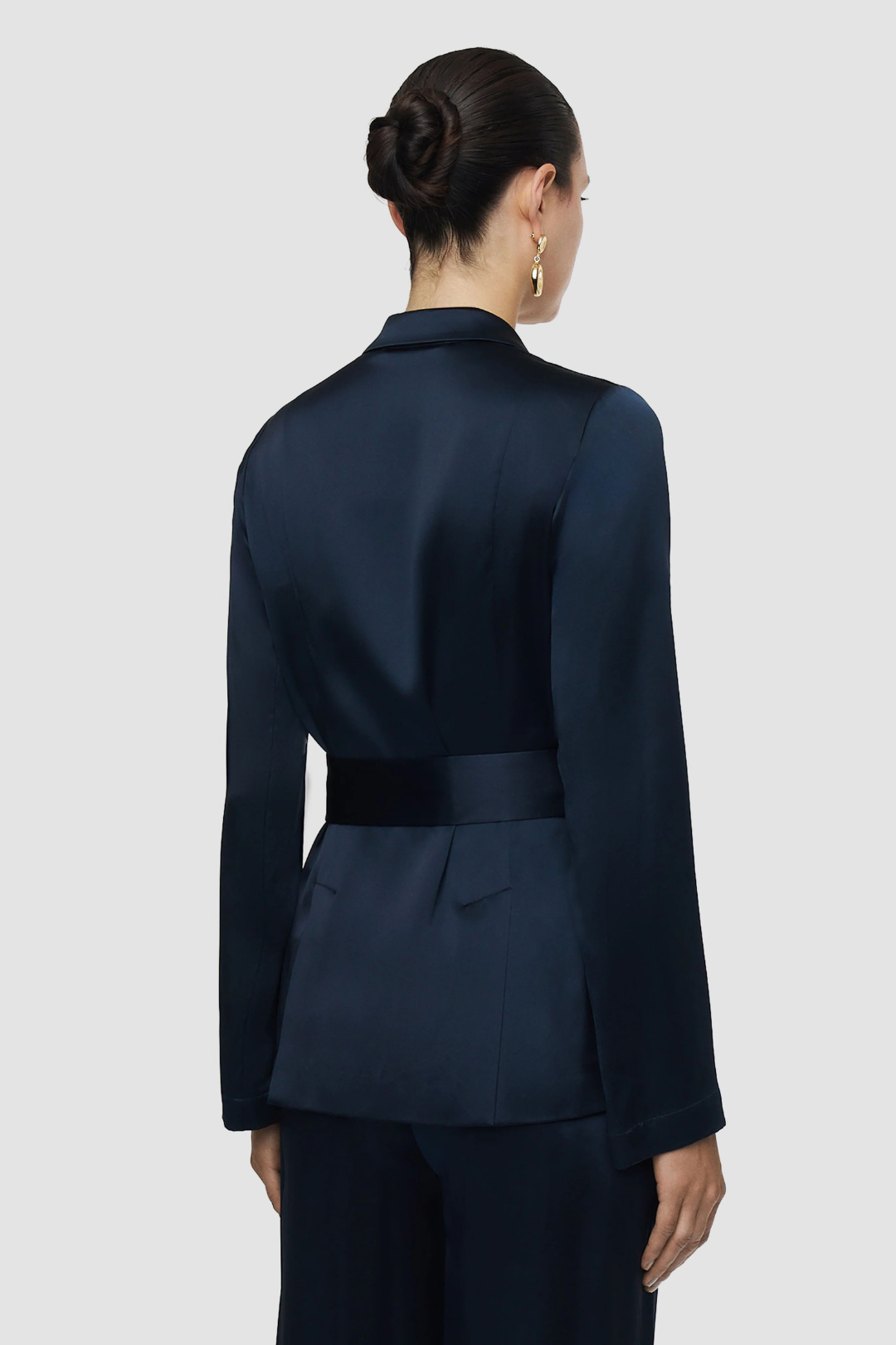 Archer Silk Satin Jacket