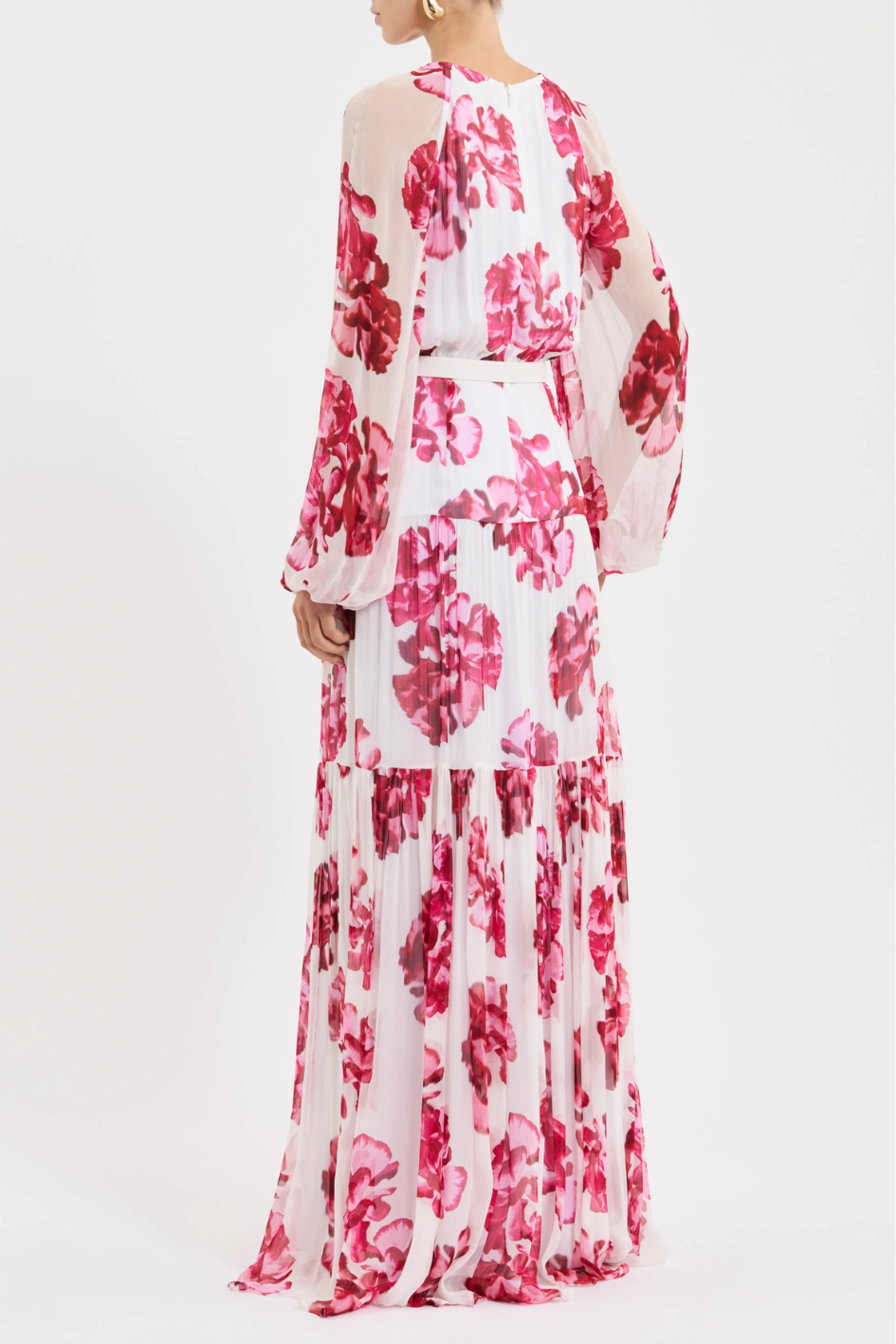 Damask Rose Maxi Dress