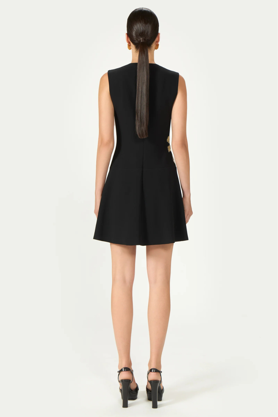 Tazia Crepe Mini Dress