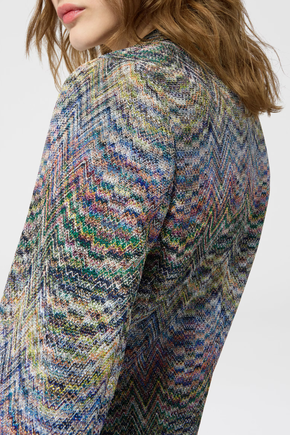 Viskose-Lamé Blazer