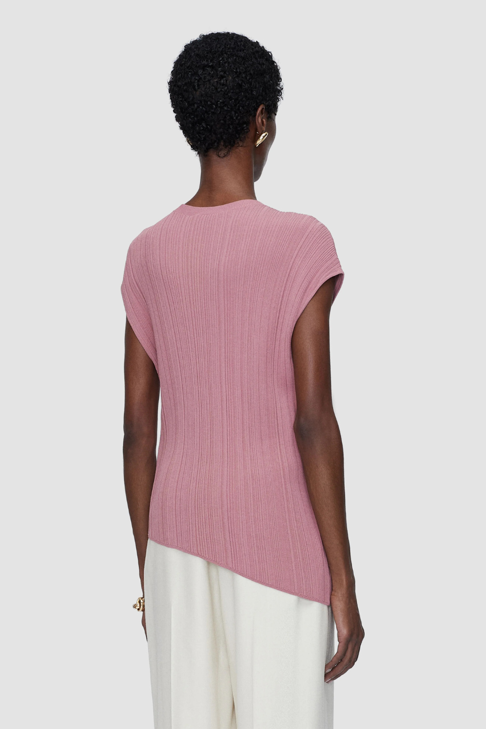 Kenit Knit Plissé Top