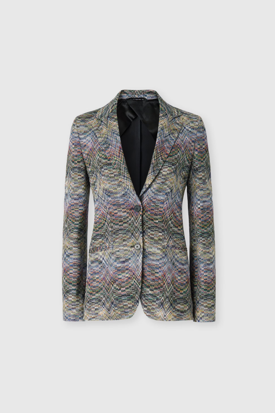 Viskose-Lamé Blazer
