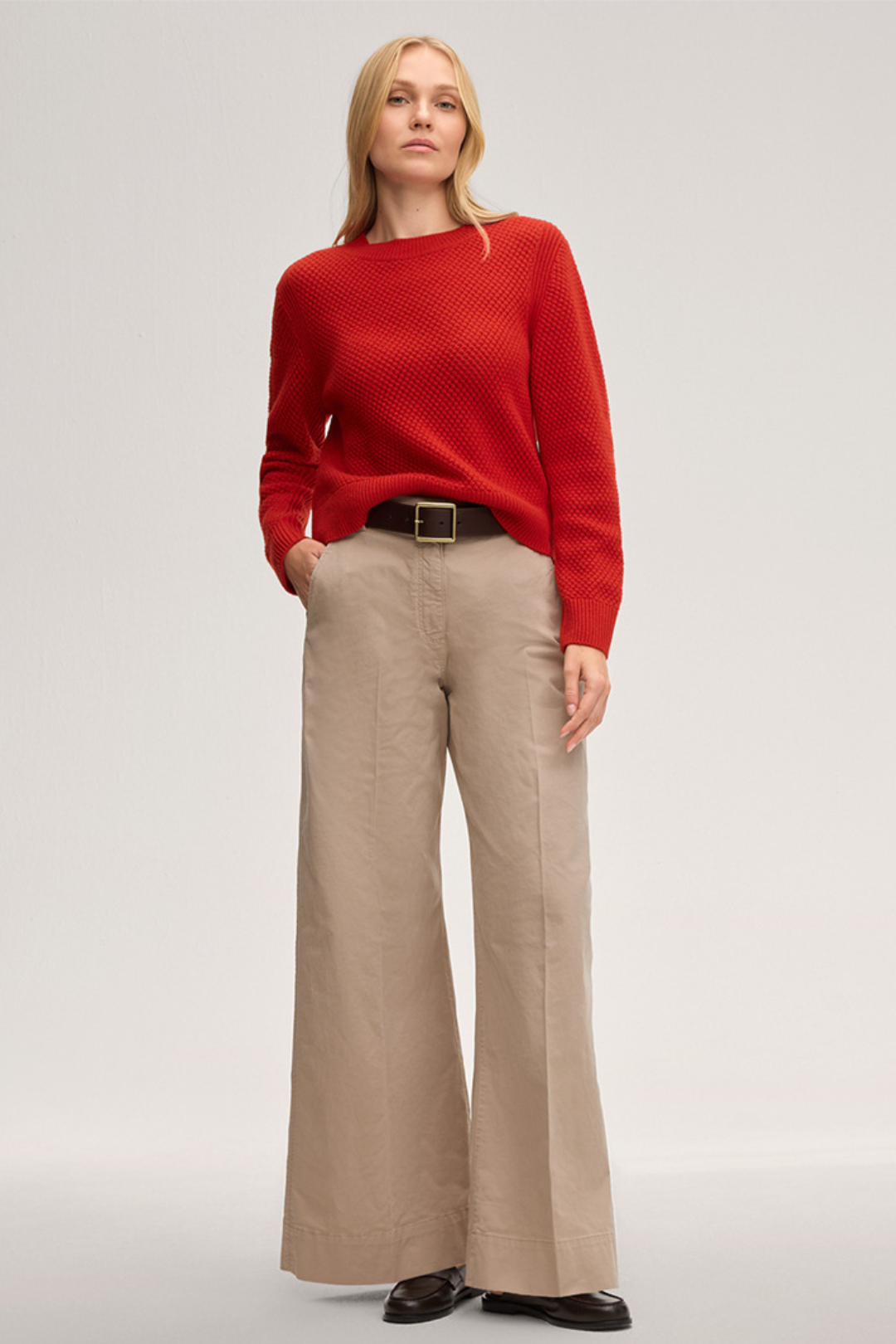 Red Cashmere Sweater