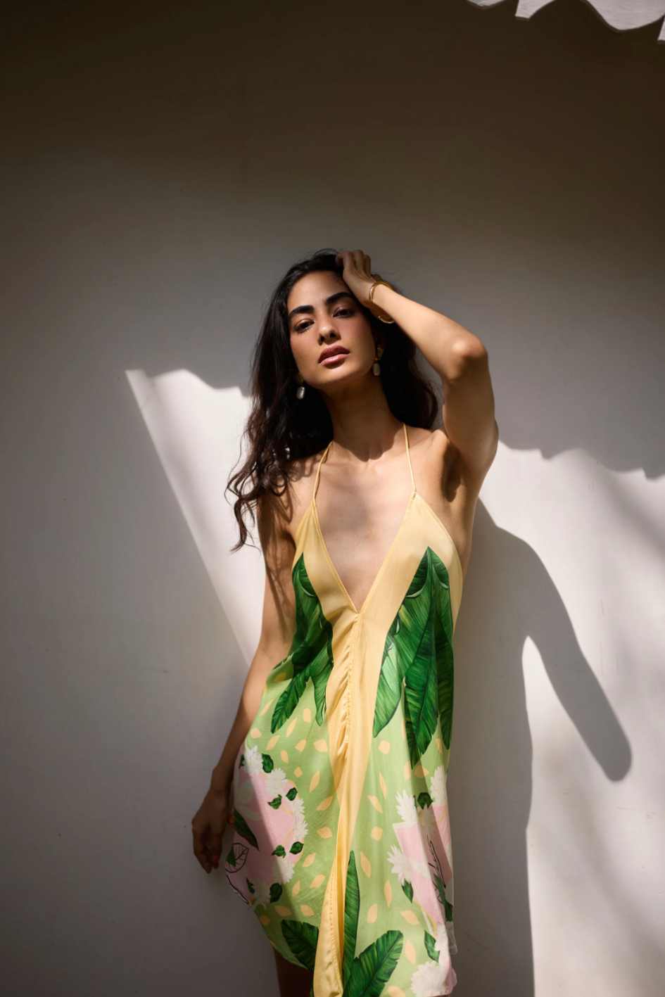 Handkerchief Mini Dress