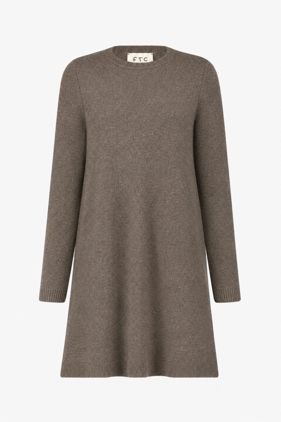 Long Sleeve Cashmere Dress
