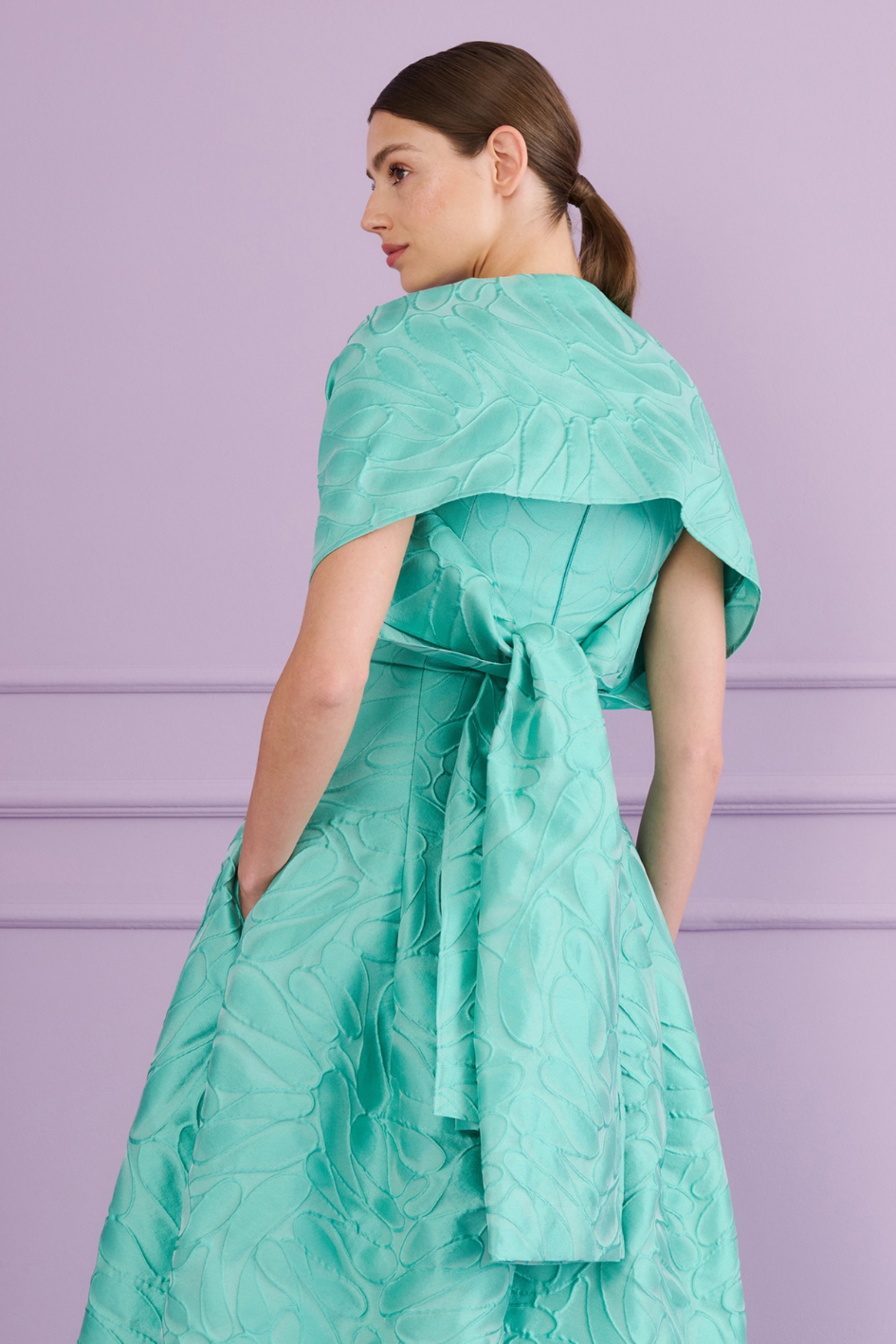 Honeydrop Jacquard Stola