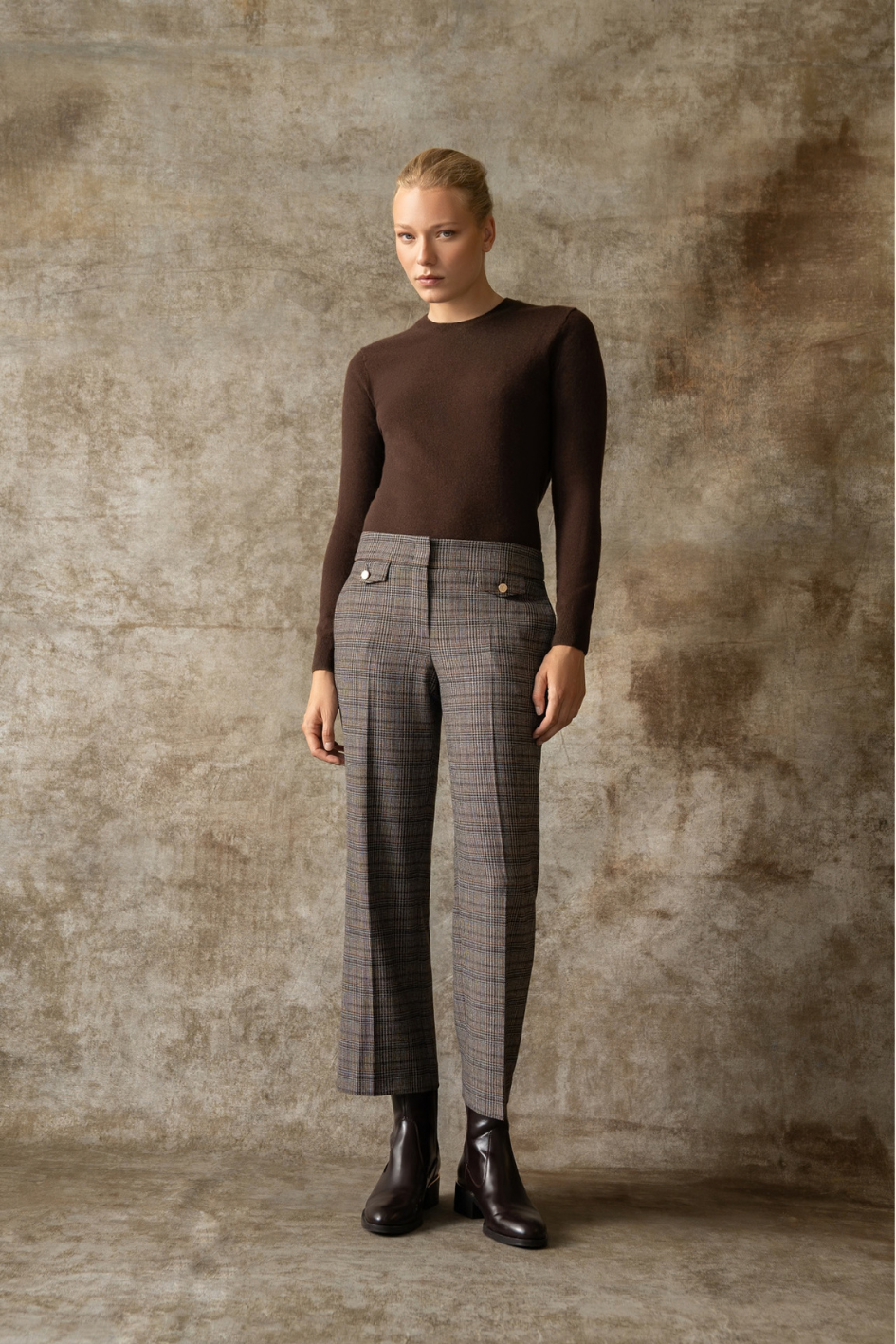 Alara Glencheck Pants